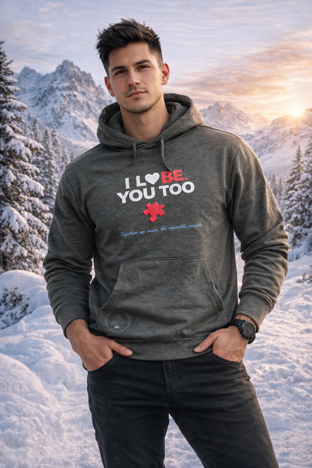 SUDADERAS PARA PAREJAS (TE AMO)