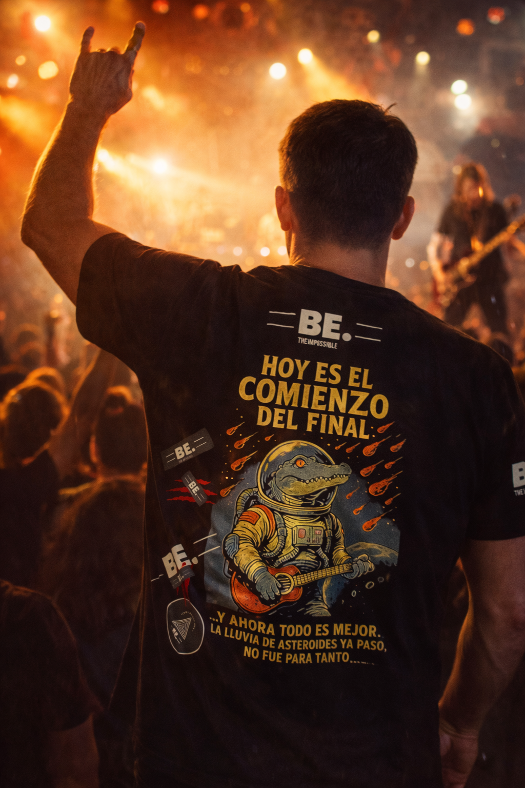 CAMISETA BE. LADY BLUE – Resilience Music Edition 🚀🎶