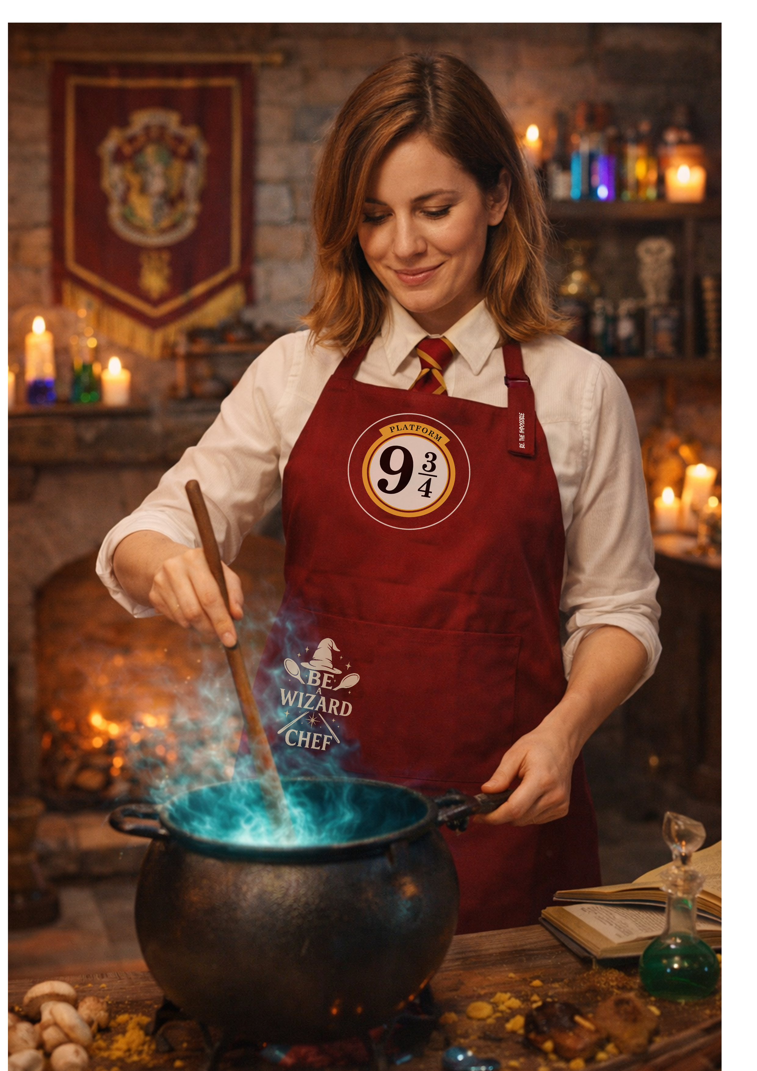 DELANTAL BOLSILLOS-  BE. — Wizard Chef Edition 🪄✨