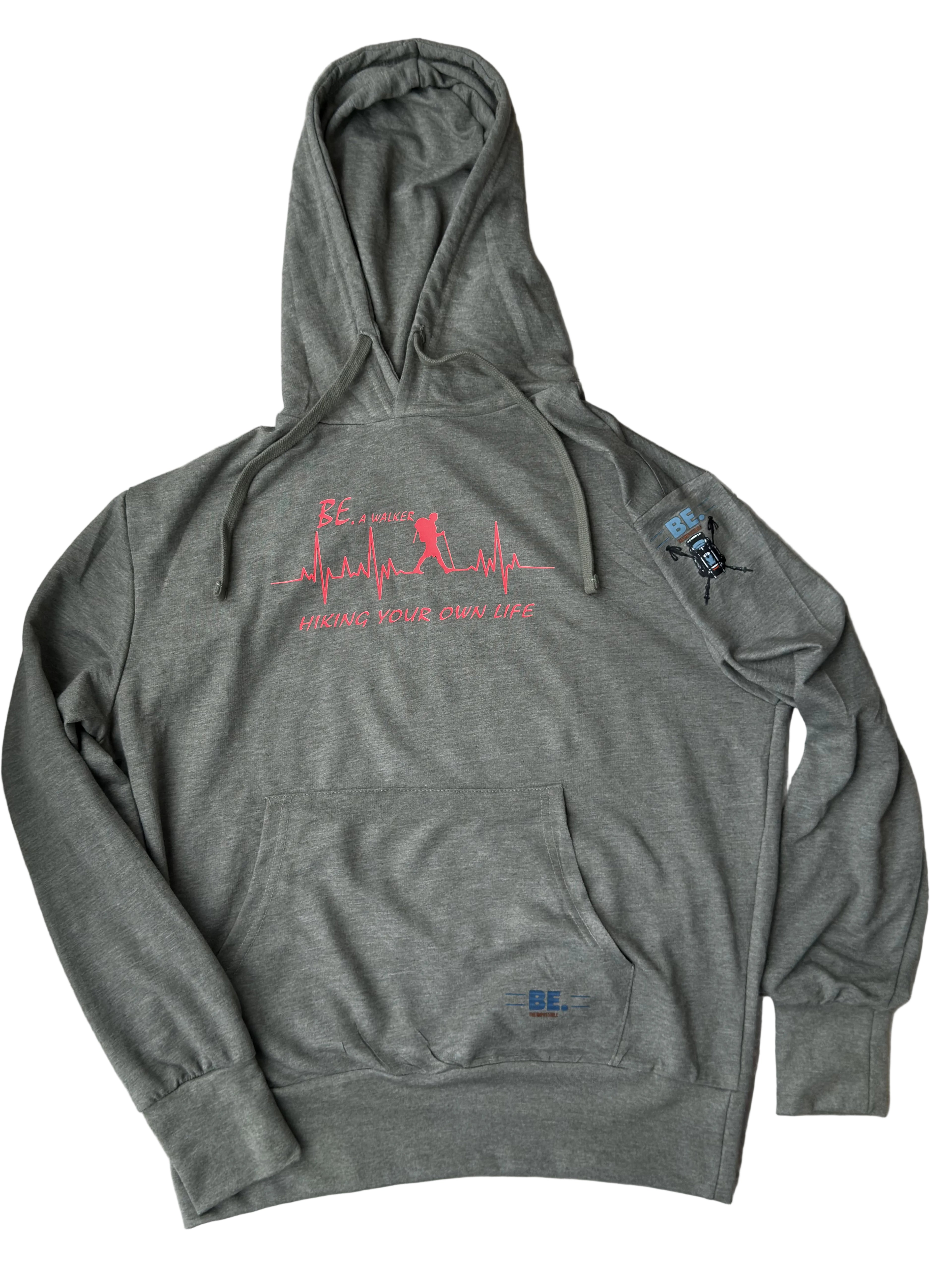 sudadera BE. A WALKER – Hiking Your Own Life