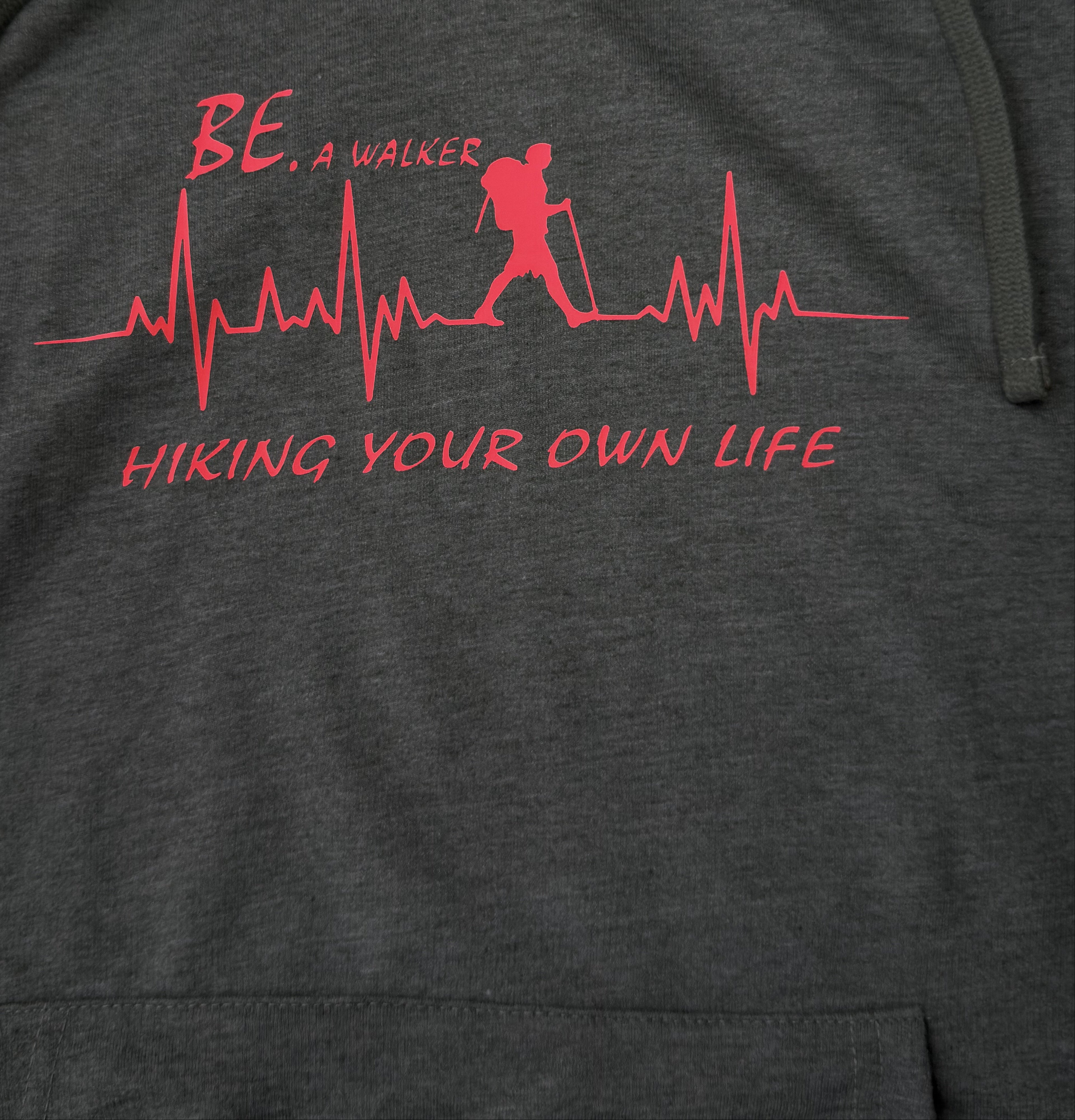sudadera BE. A WALKER – Hiking Your Own Life