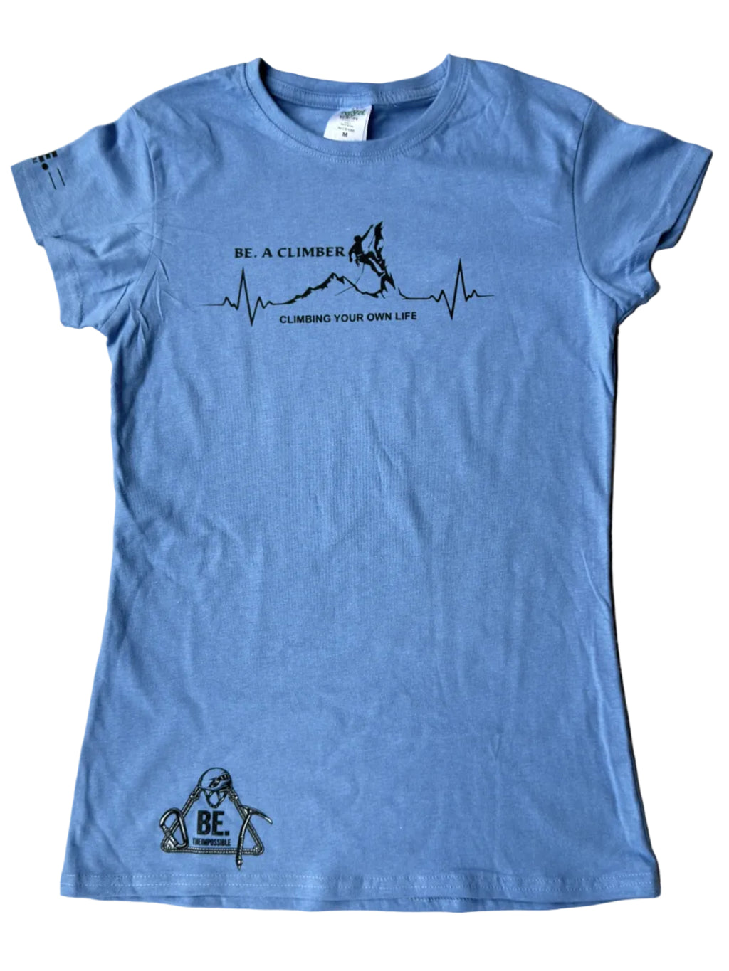 CAMISETA BE. A CLIMBER 🧗algodón/mujer