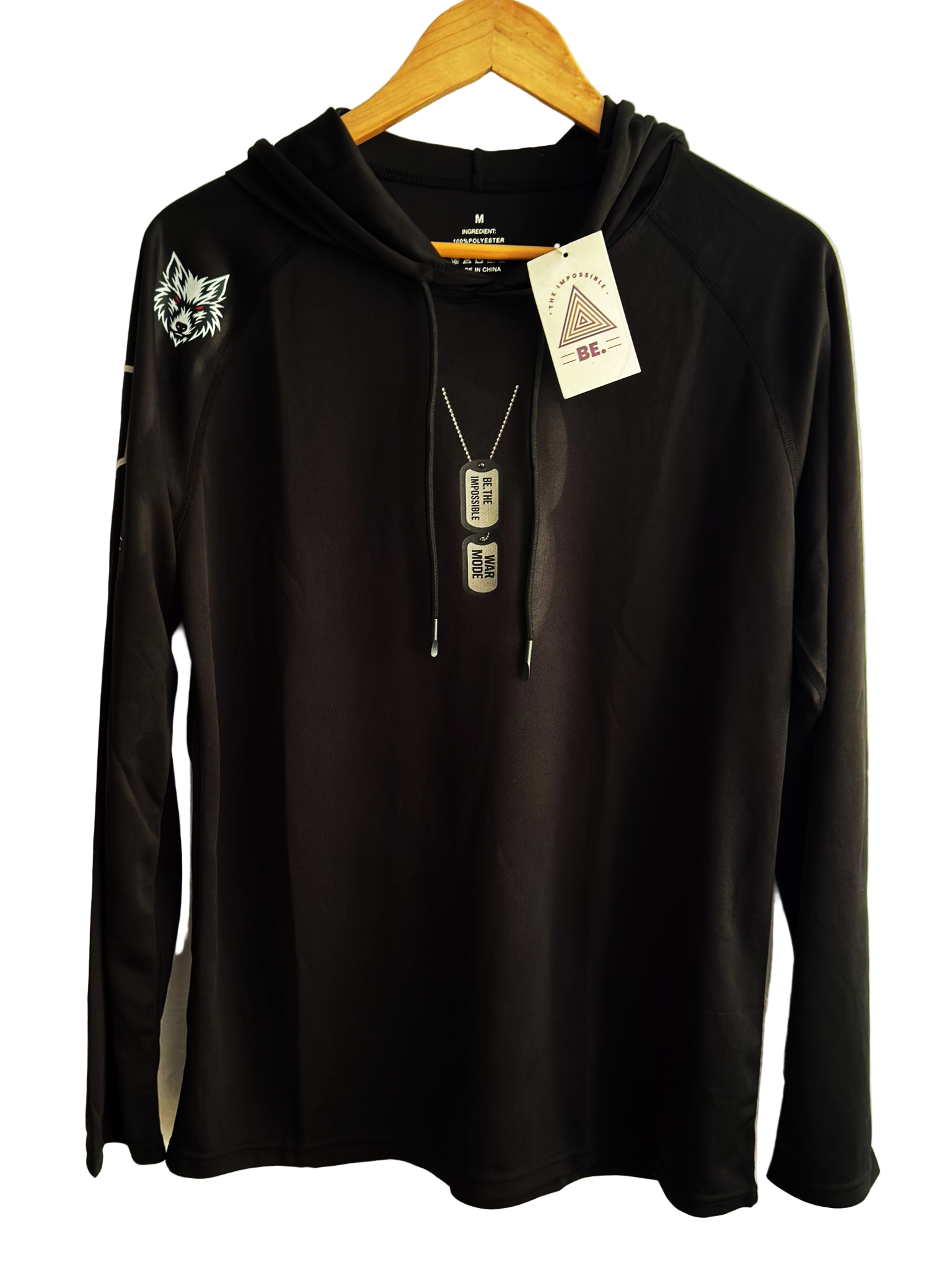 Sudadera “BE. WAR MODE” – Edición Entrenador & Mente de Hierro ⚔️🐺