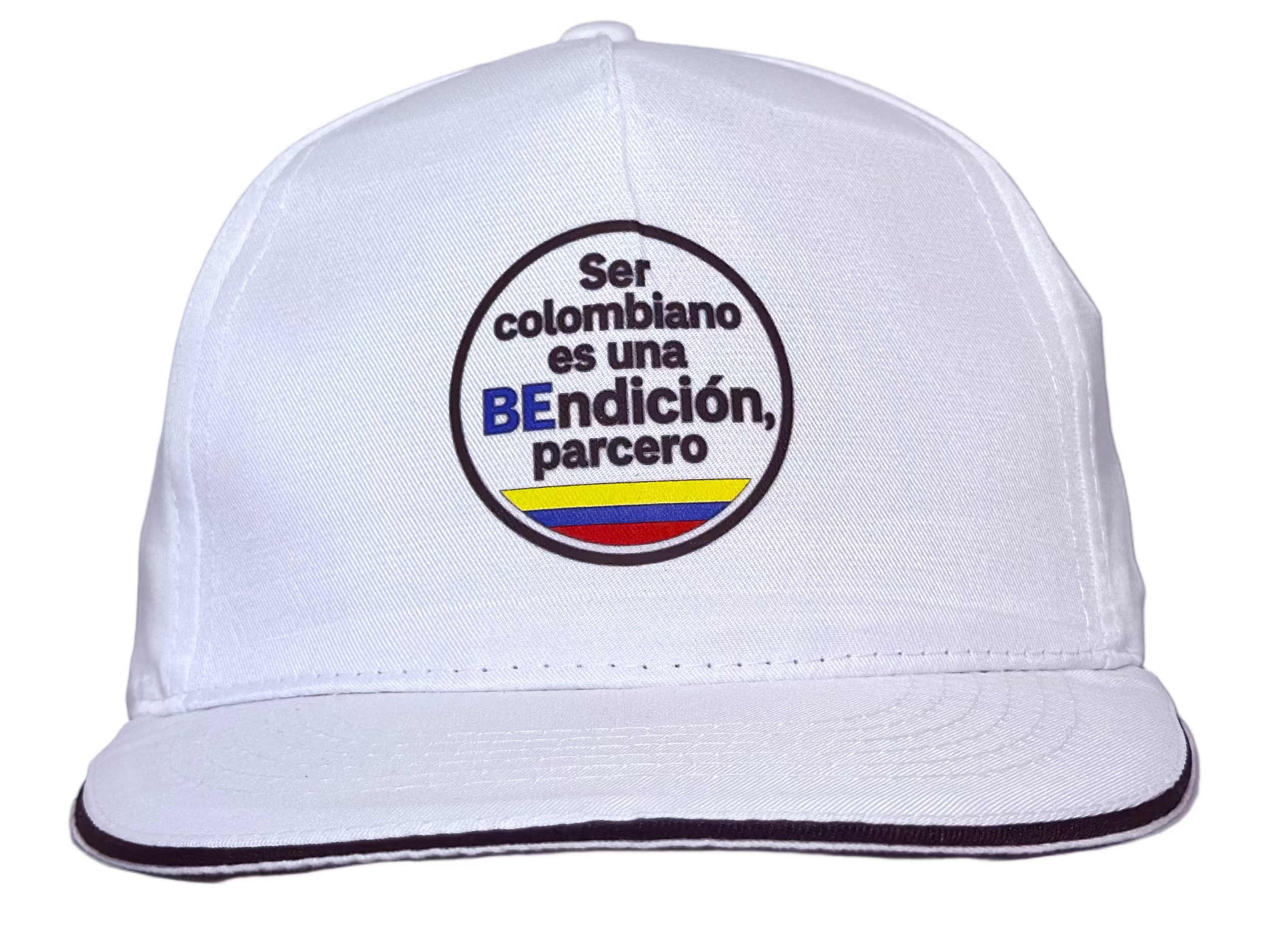 Gorra “Ser colombiano es una bendición, parcero” – Edición BE. THE IMPOSSIBLE 🇨🇴