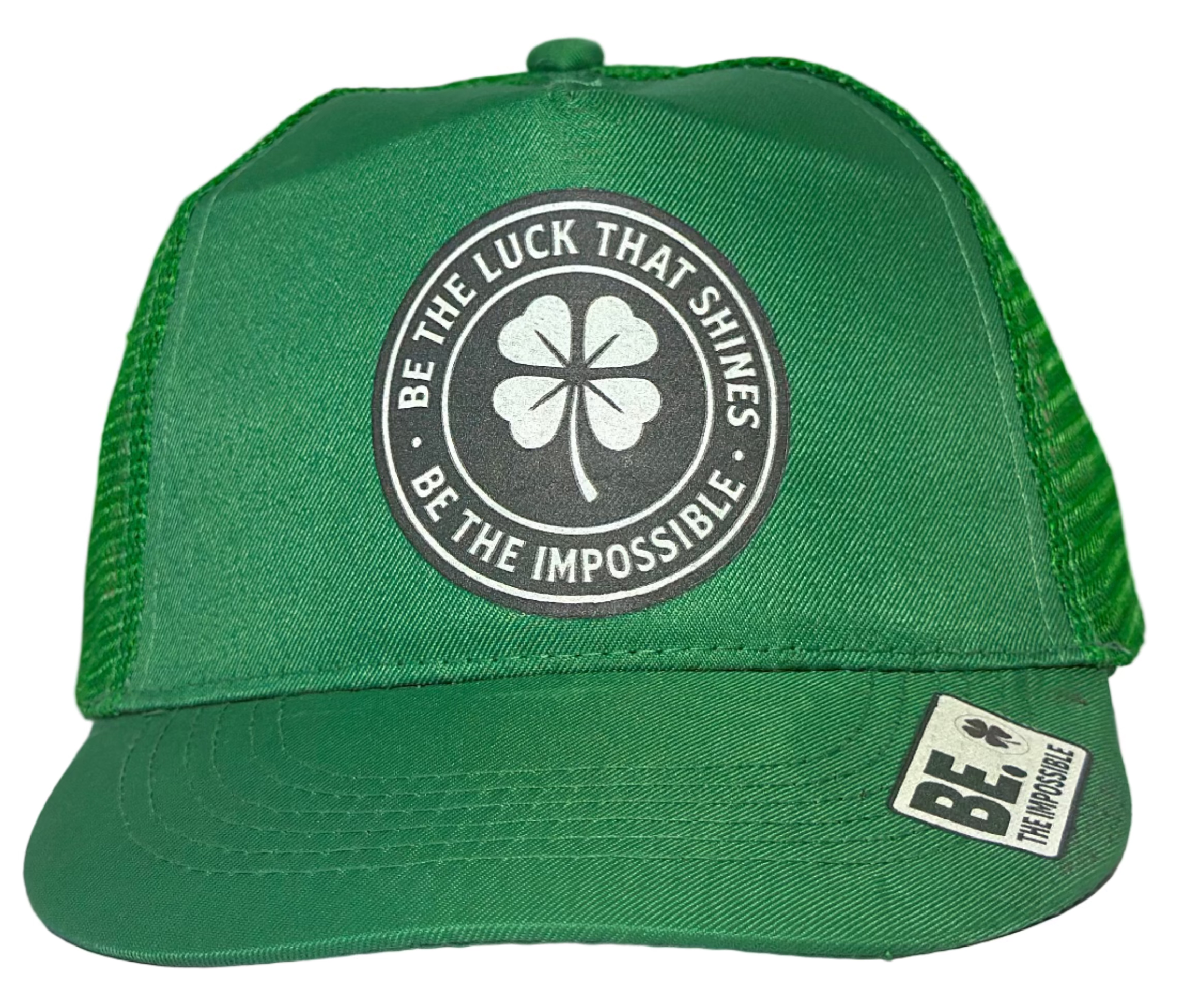 Gorra “BE. THE LUCK THAT SHINES” – Trébol Edition 🍀✨