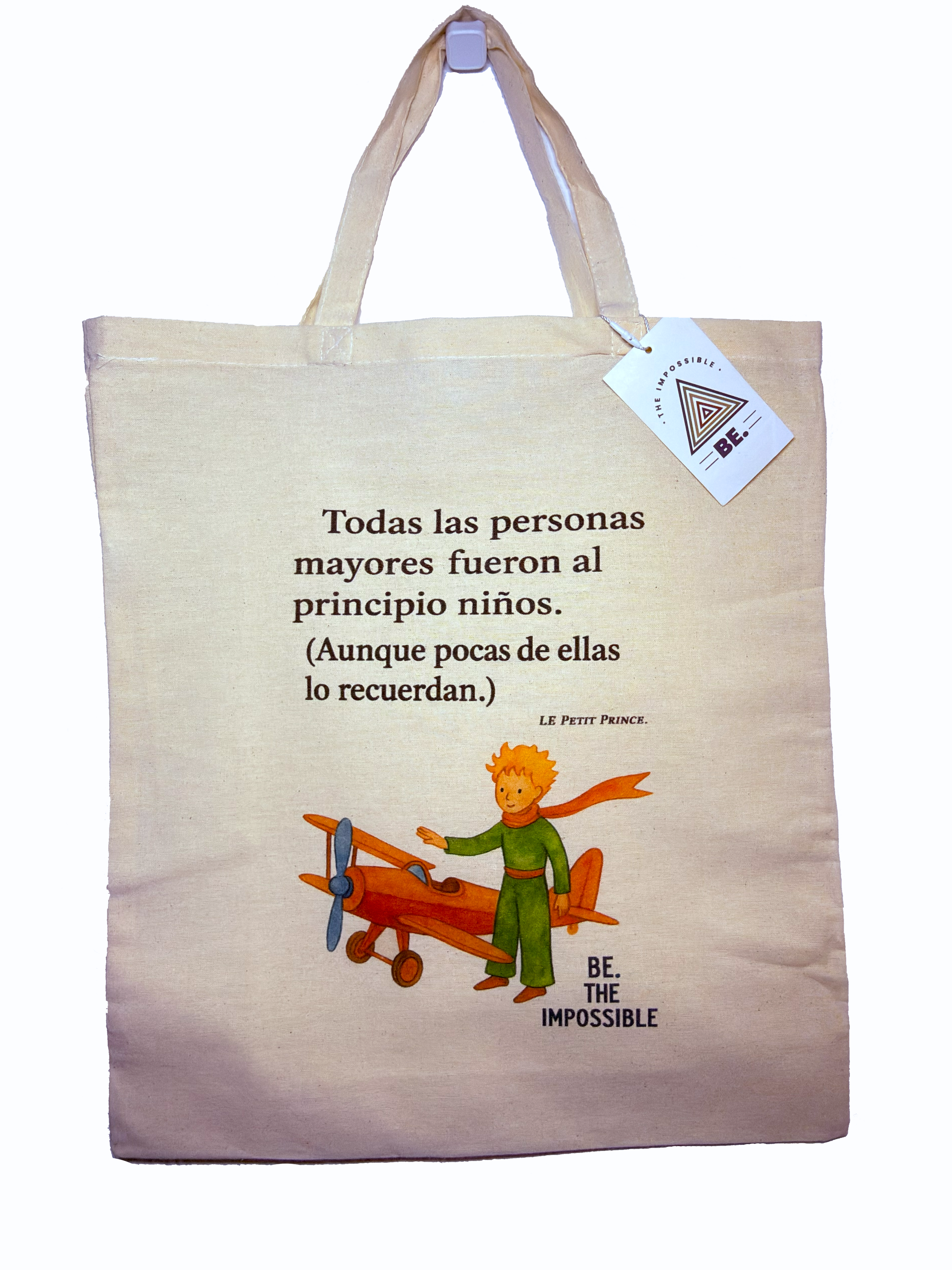 Bolsa de algodón BE. LE PETIT – Childhood Memory Edition 🌙🪐🛩️👦