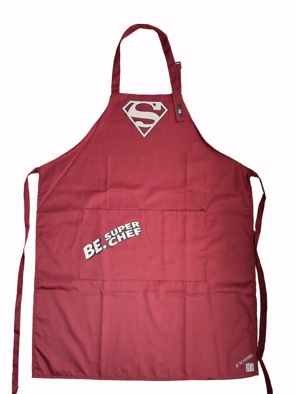 DELANTAL BOLSILLOS-  BE. — SUPER CHEF Edition 🦸‍♂️🔥