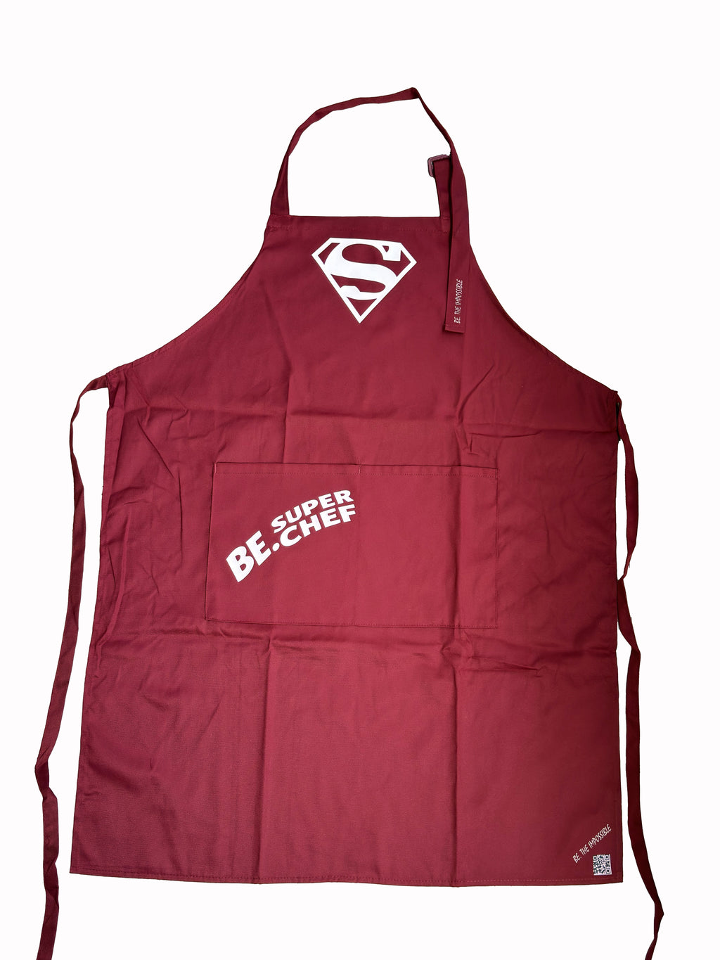 DELANTAL BOLSILLOS- BE. — SUPER CHEF Edition 🦸‍♂️🔥VINILO
