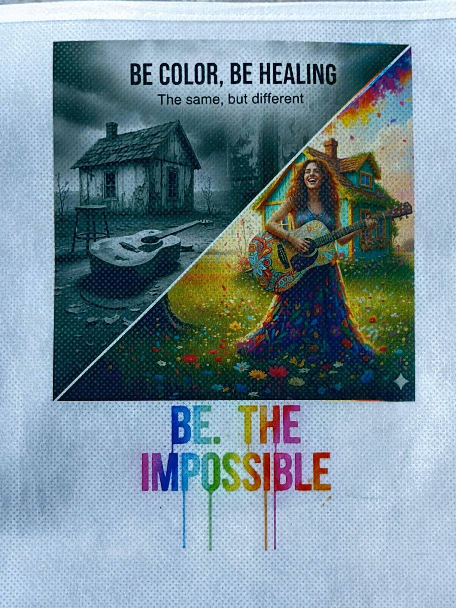 Delantal BE.  🎨👩‍🎨Color que Sana Edition