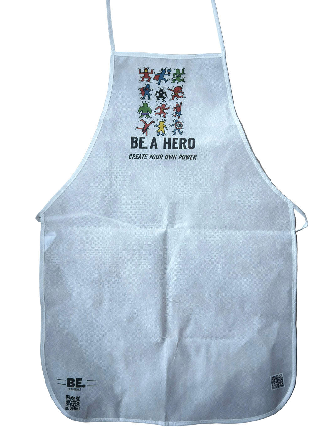 Delantal BE. 🦸‍♀️🦸‍♂️ Héroes Cotidianos Edition