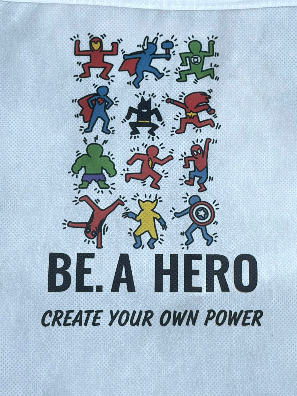 Delantal BE. 🦸‍♀️🦸‍♂️ Héroes Cotidianos Edition