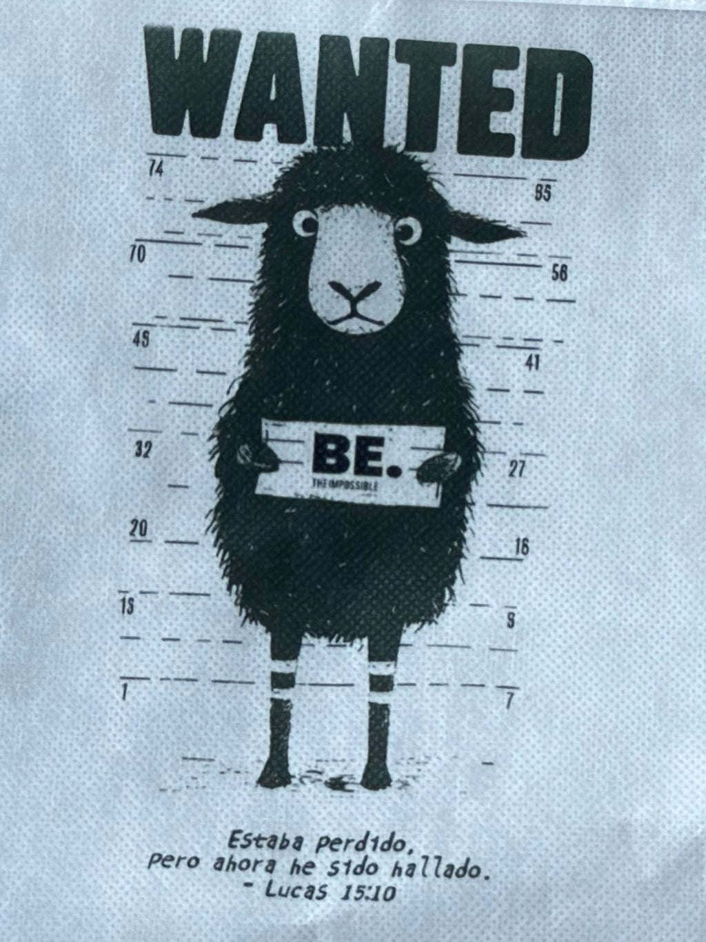 Delantal BE. 🖤🐑Propósito Hallado Edition