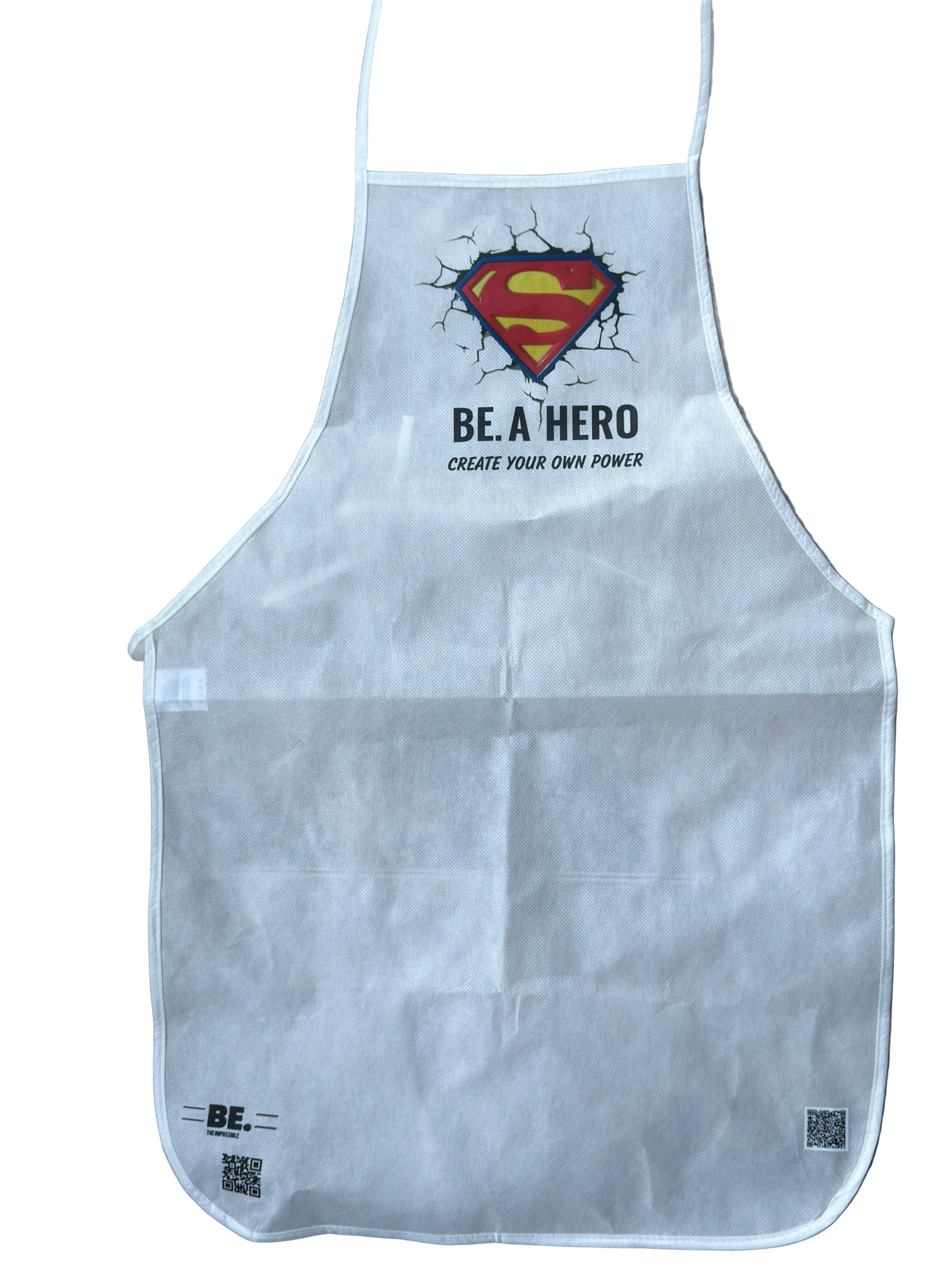 Delantal BE.  💥🦸‍♂️Fuerza Interior Edition