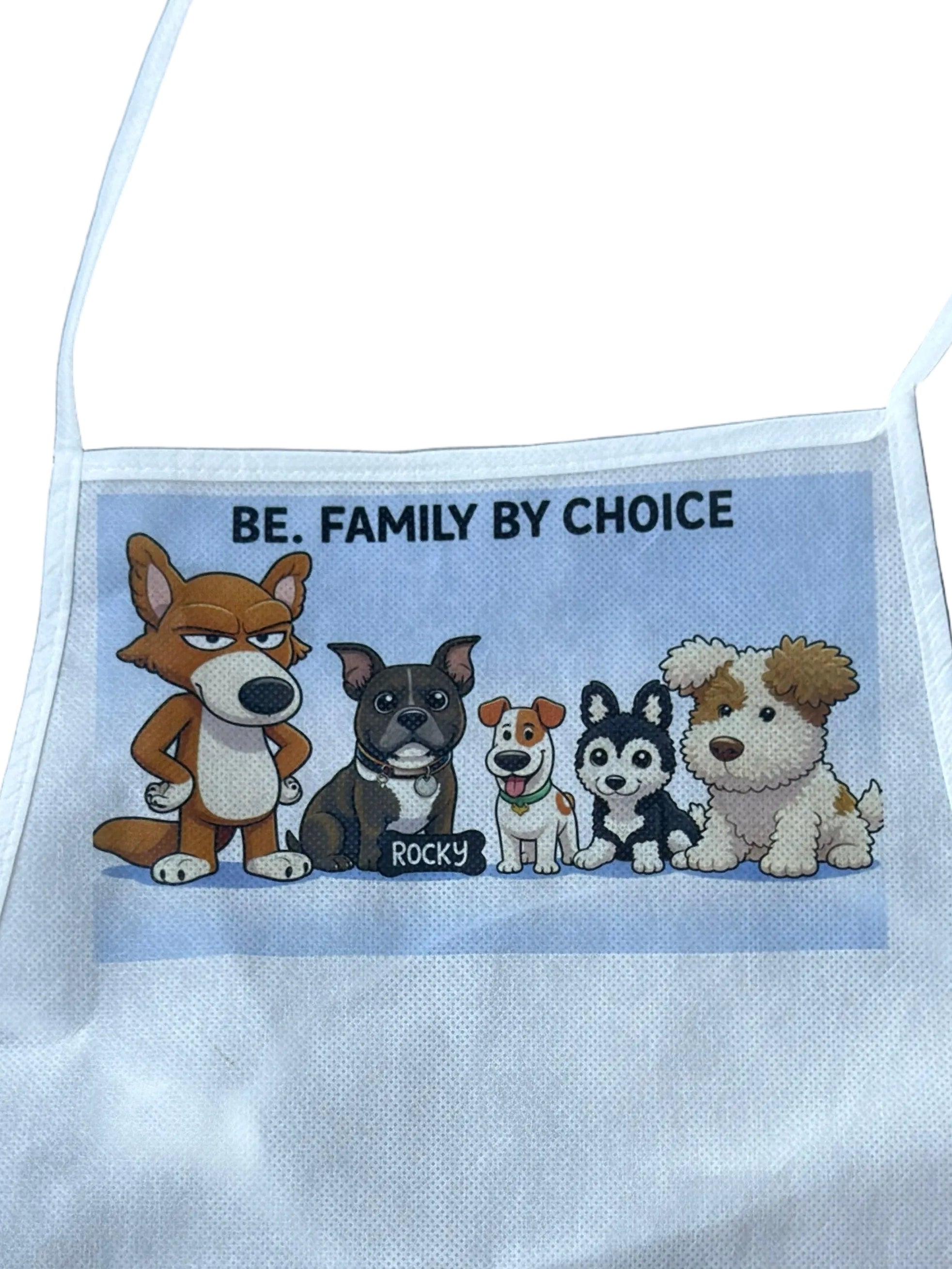 Delantal BE. 🤍🐾 Family by Choice Edition