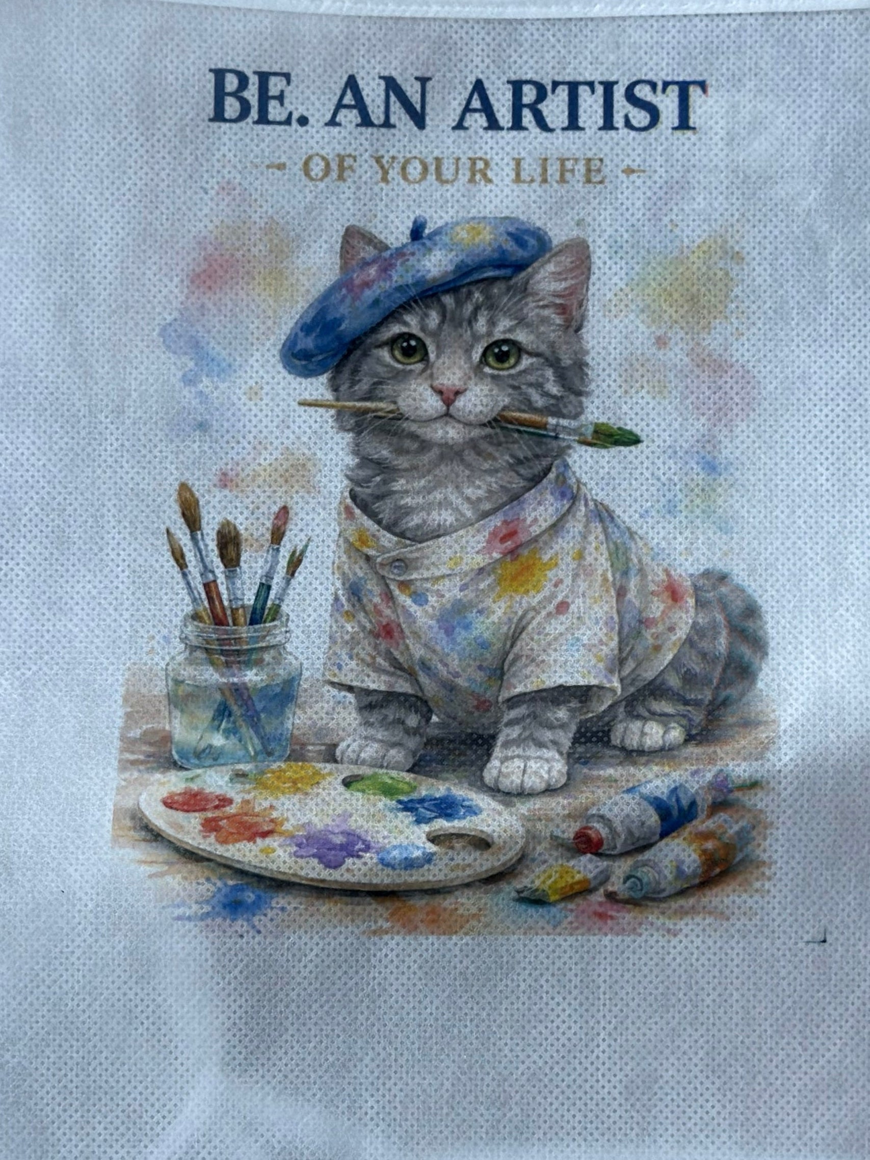 Delantal BE.  🎨✨Artista de tu Vida Edition