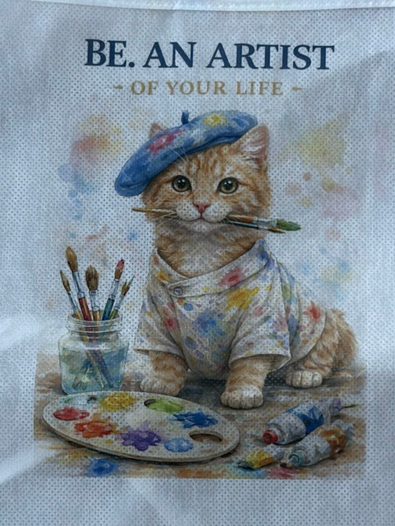 Delantal BE.  🎨✨Artista de tu Vida Edition