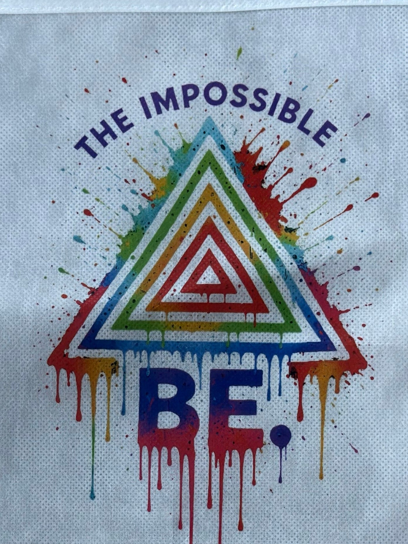 Delantal Be. logo original (SÉ LO IMPOSIBLE) Edition