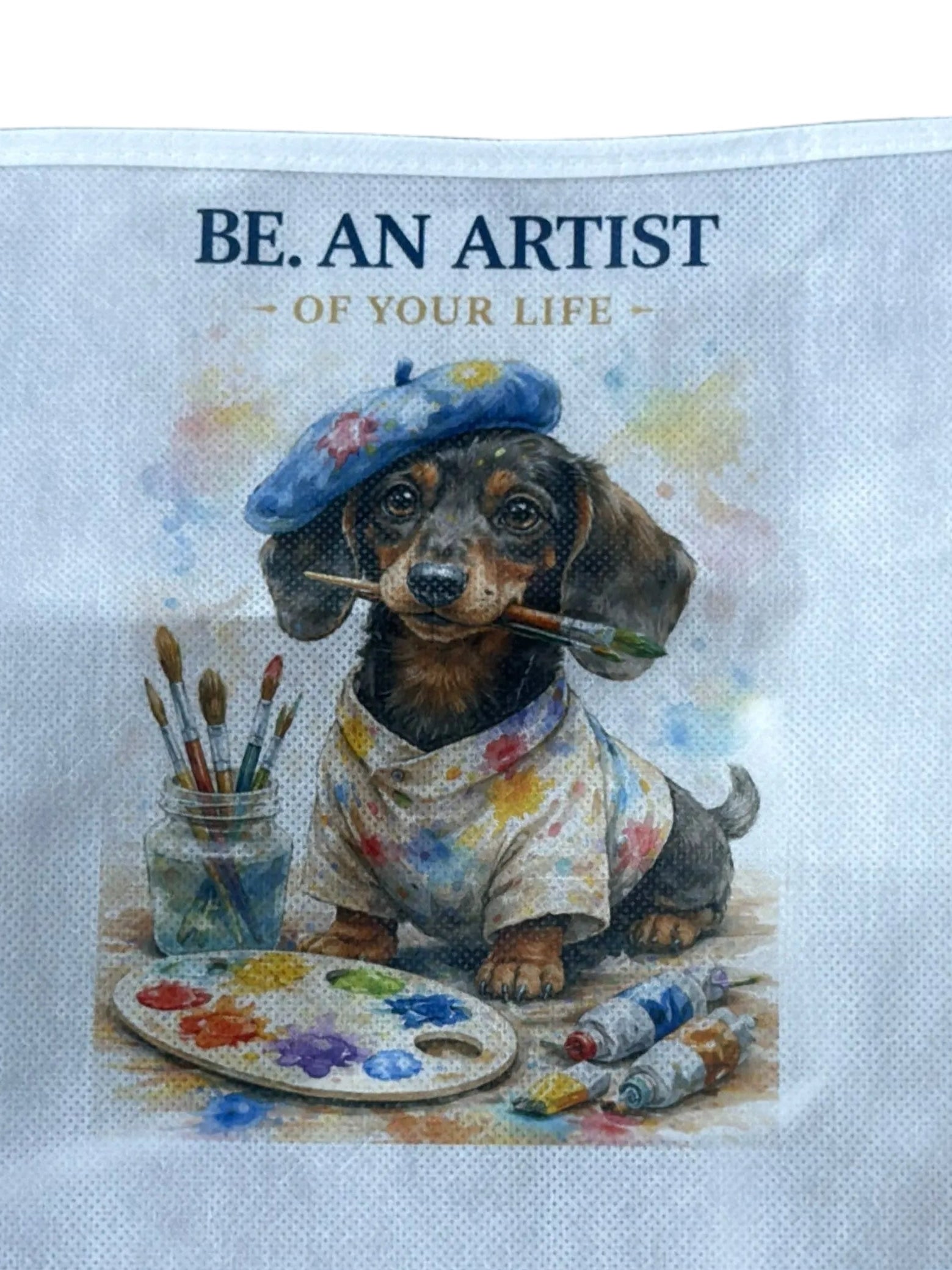 Delantal BE.  🎨✨Artista de tu Vida Edition