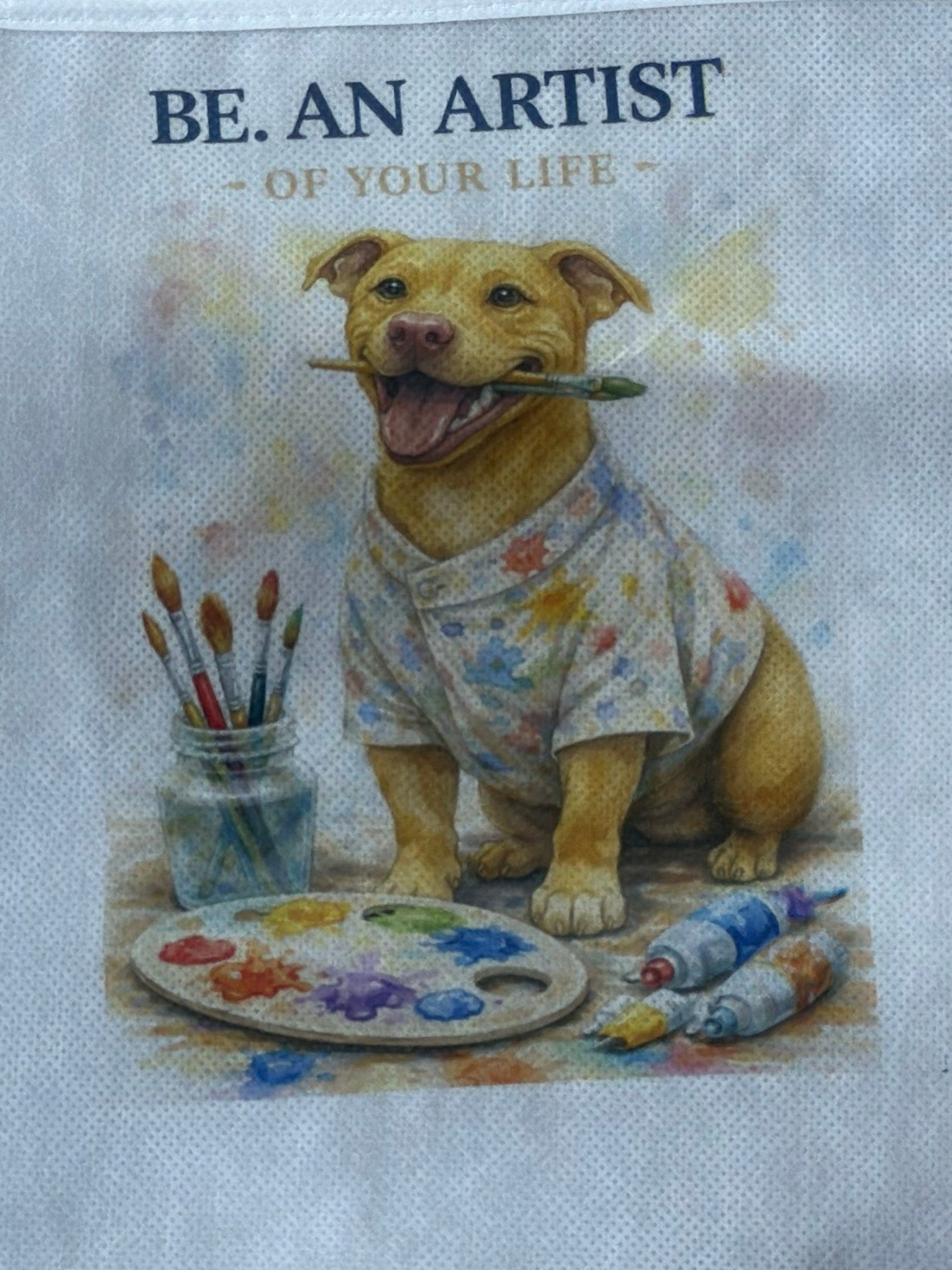 Delantal BE.  🎨✨Artista de tu Vida Edition