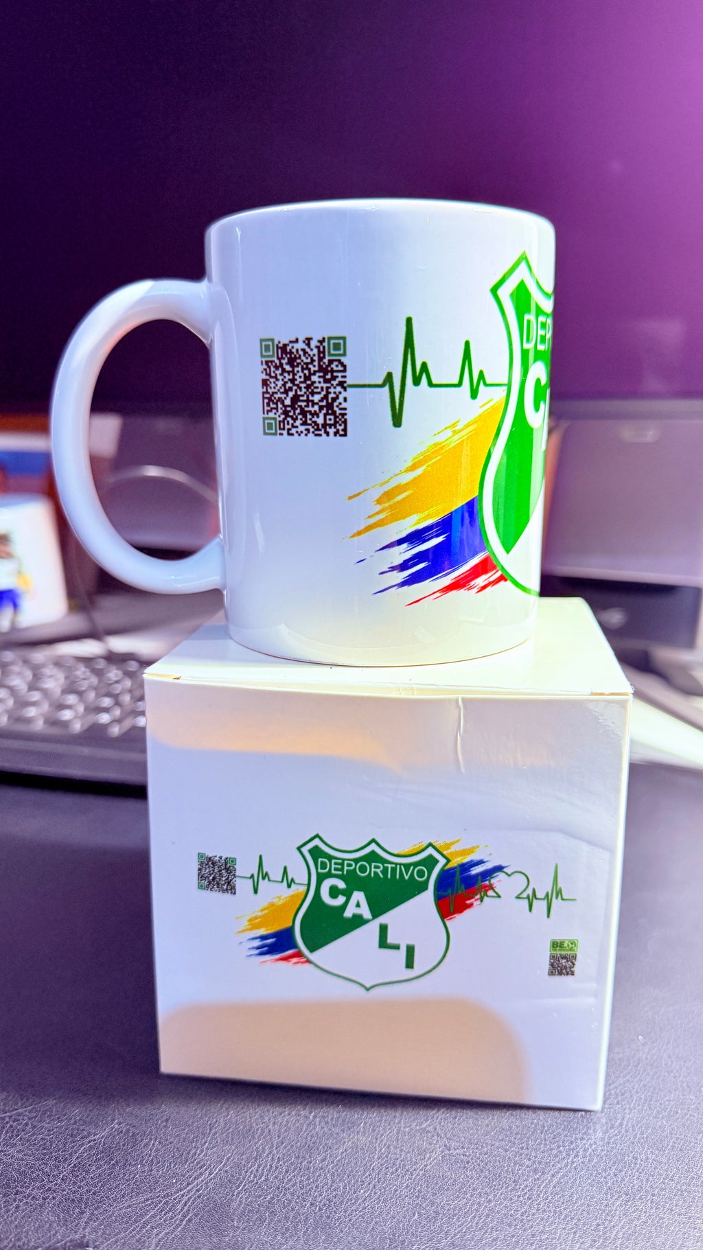 TAZA DEPORTIVO CALI – FÚTBOL EN PAZ 💚⚽