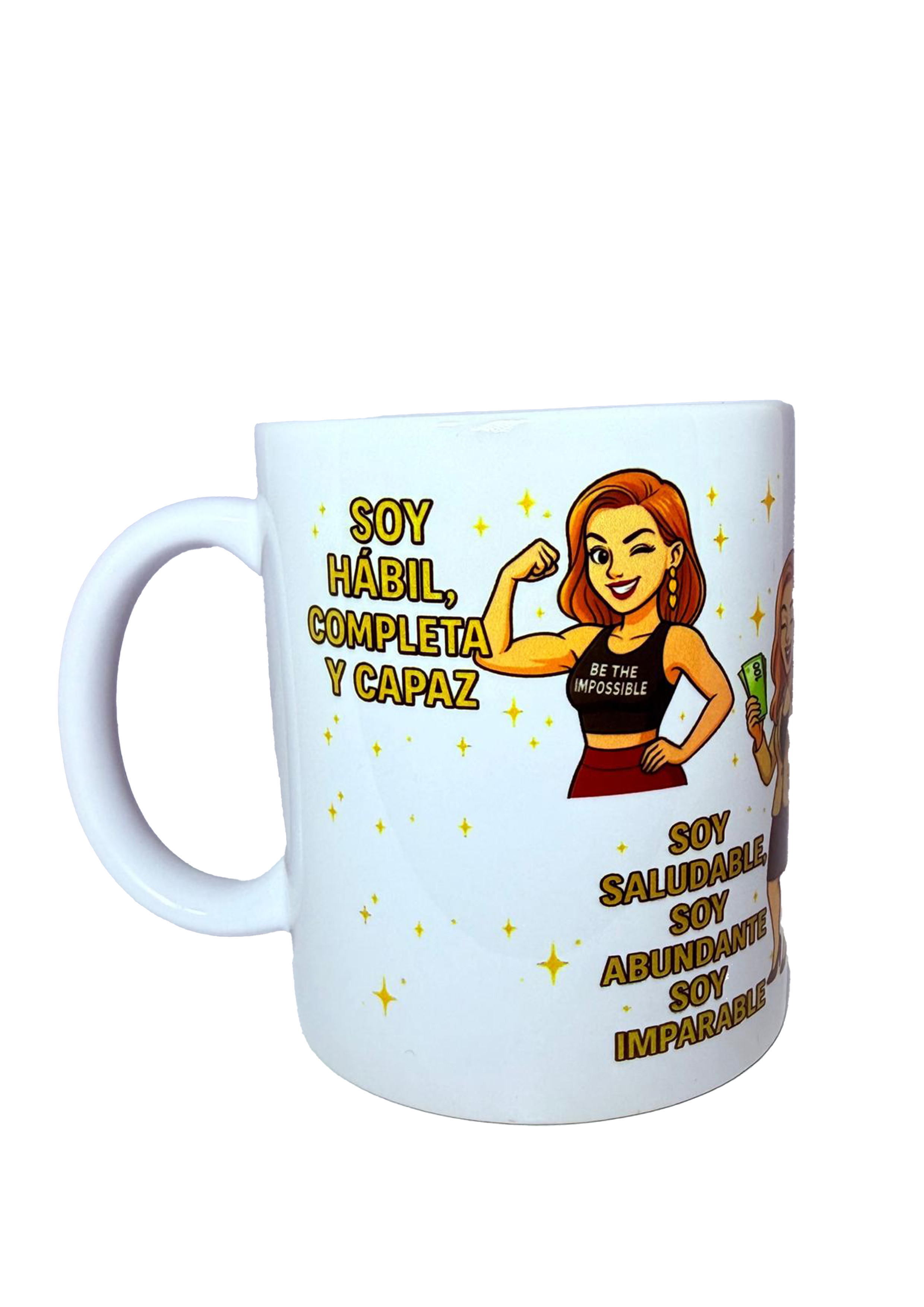 Taza “Mantra de Mujer Imparable” – Edición Empowerment 🌟