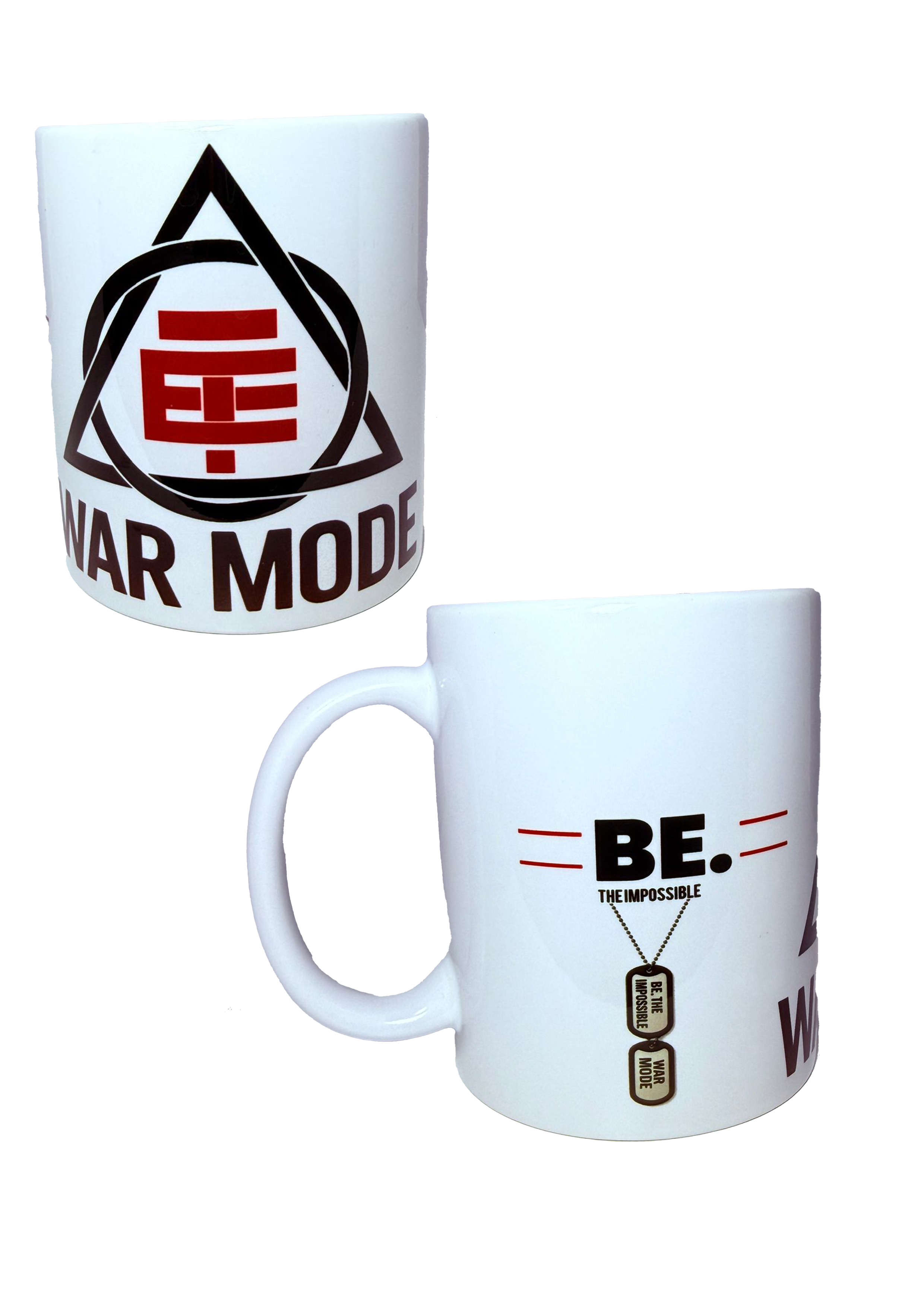 Taza “WAR MODE” – Edición Estoico Resiliente ⚔️