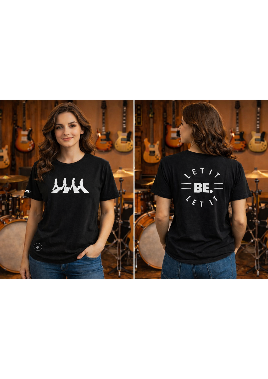 CAMISETA BE. LET IT BE – Resilience Music Edition 🎸🎶