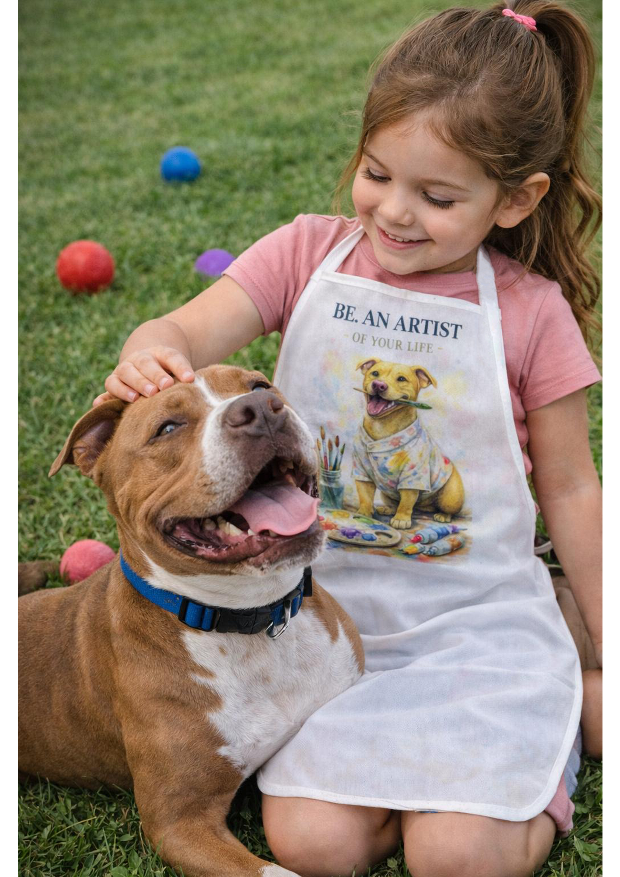 Delantal BE.  🎨✨Artista de tu Vida Edition