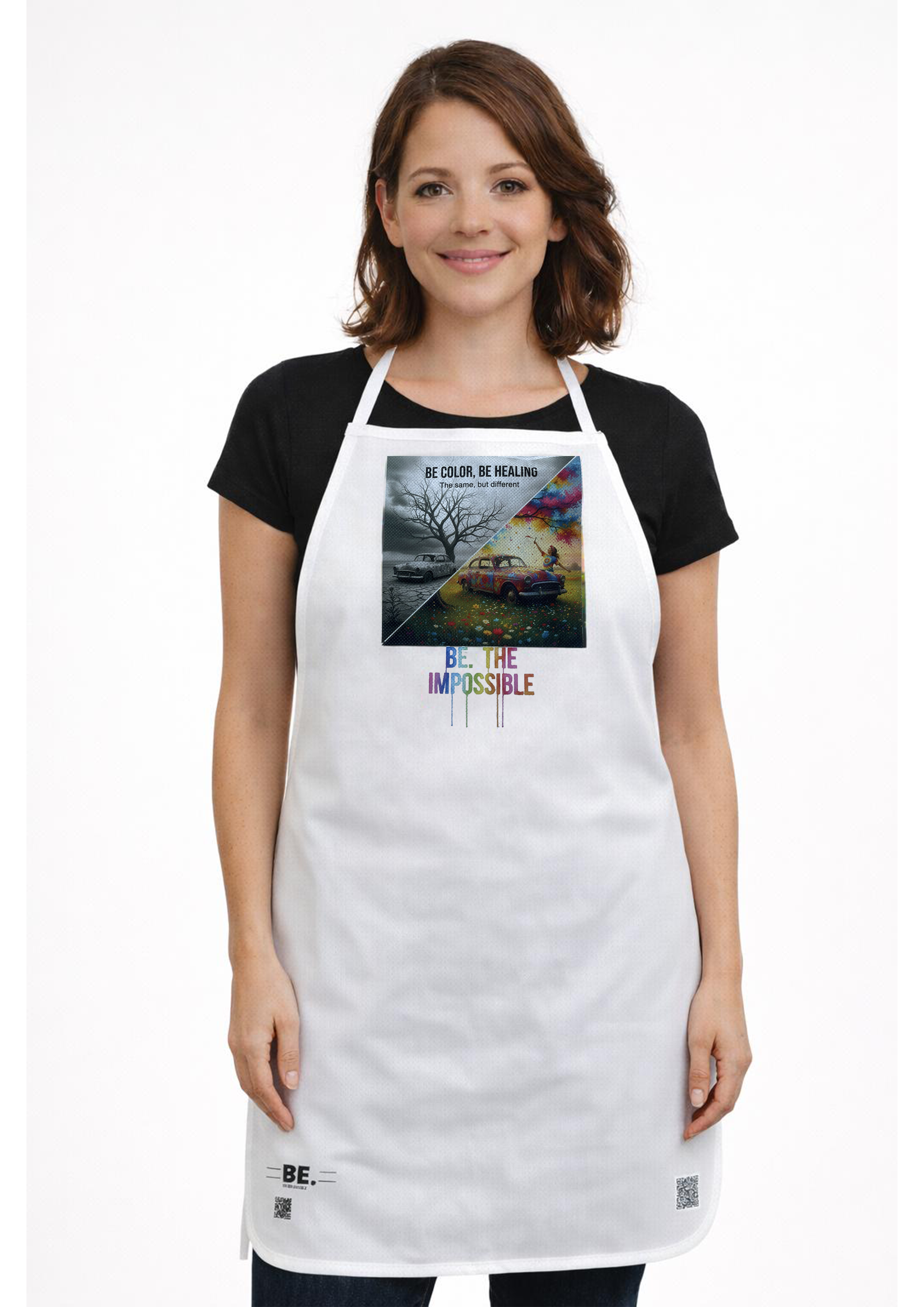 Delantal BE.  🎨👩‍🎨Color que Sana Edition