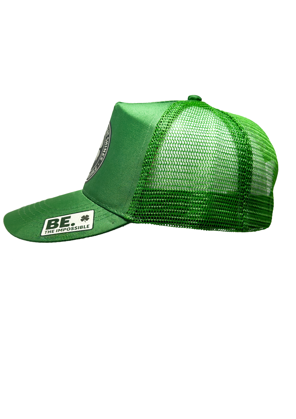 Gorra “BE. THE LUCK THAT SHINES” – Trébol Edition 🍀✨