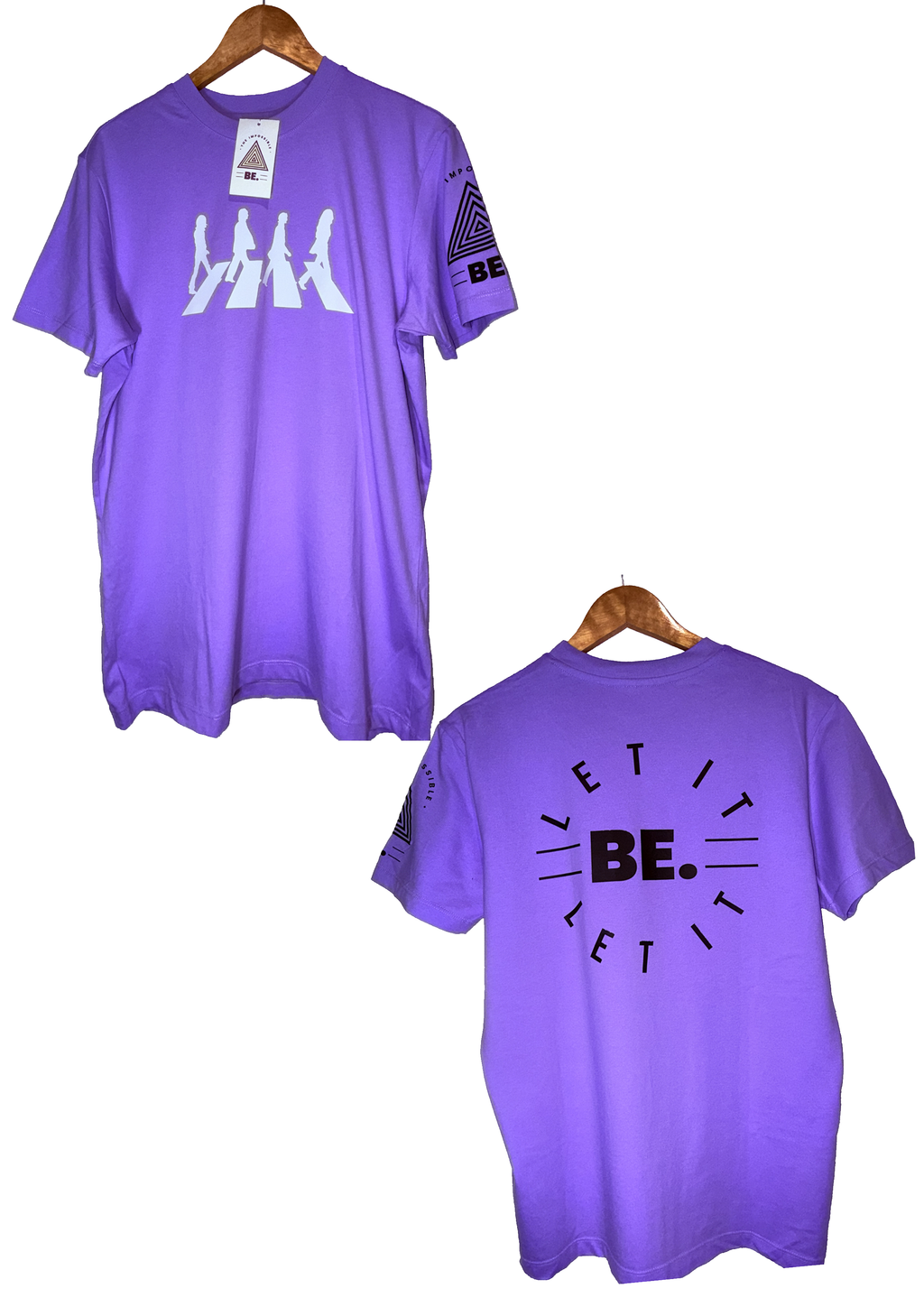 Camiseta “BE. LET IT BE” – Resilience Music Edition 💜🎶