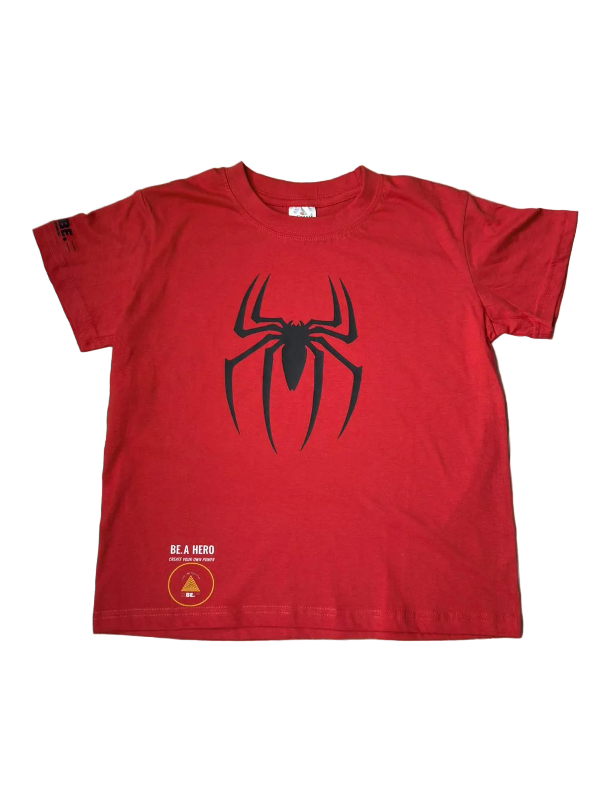 CAMISETA INFANTIL, BE. A HERO – SPIDER EDITION 🕷️