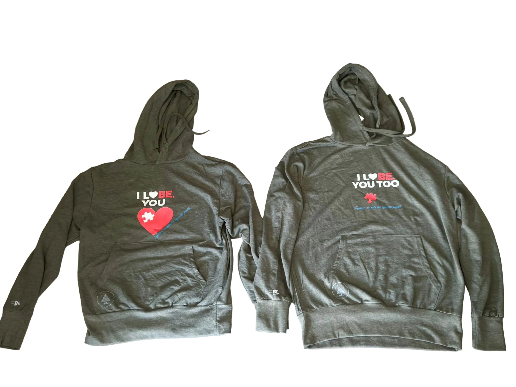 SUDADERAS PARA PAREJAS (TE AMO)