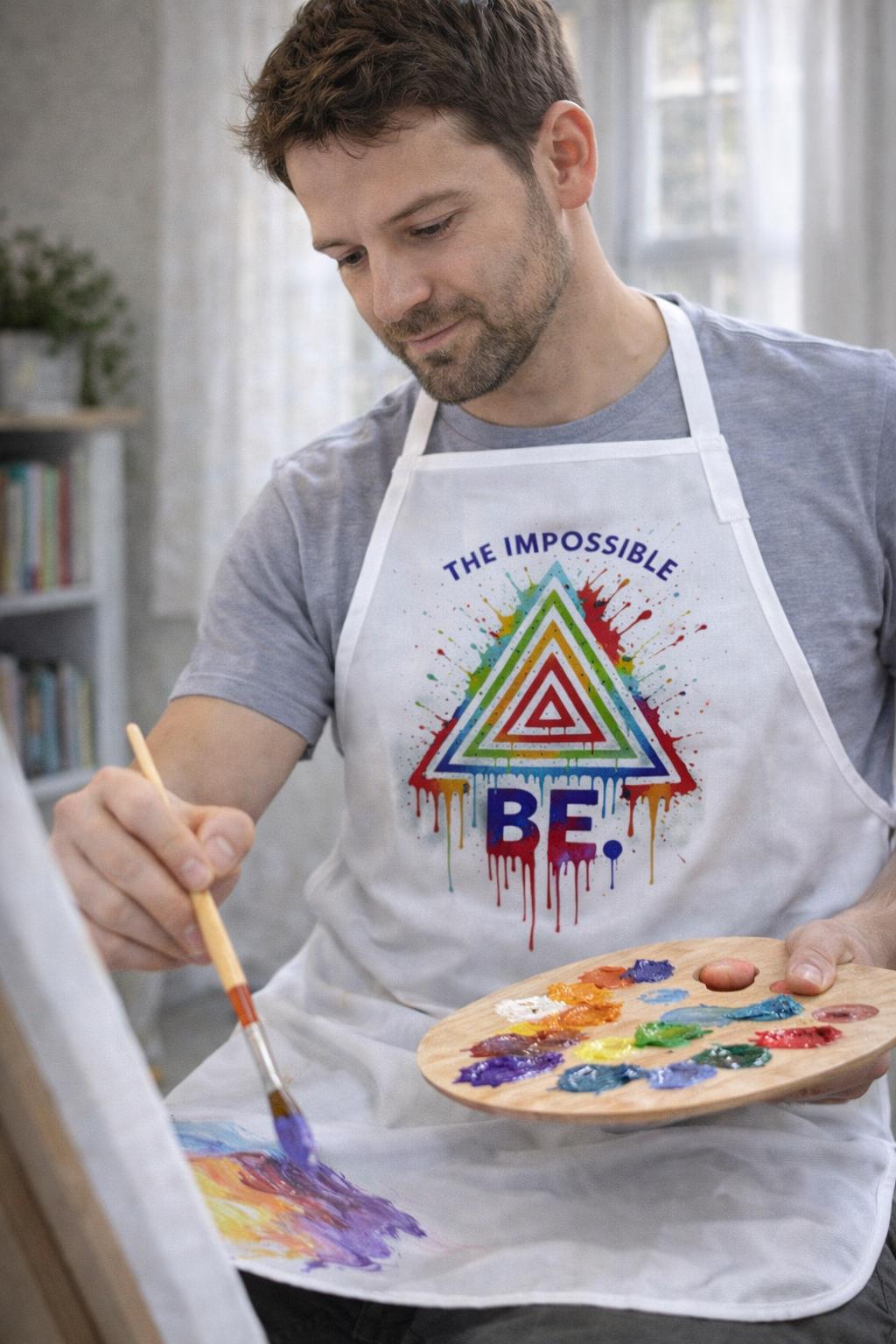 Delantal Be. logo original (SÉ LO IMPOSIBLE) Edition