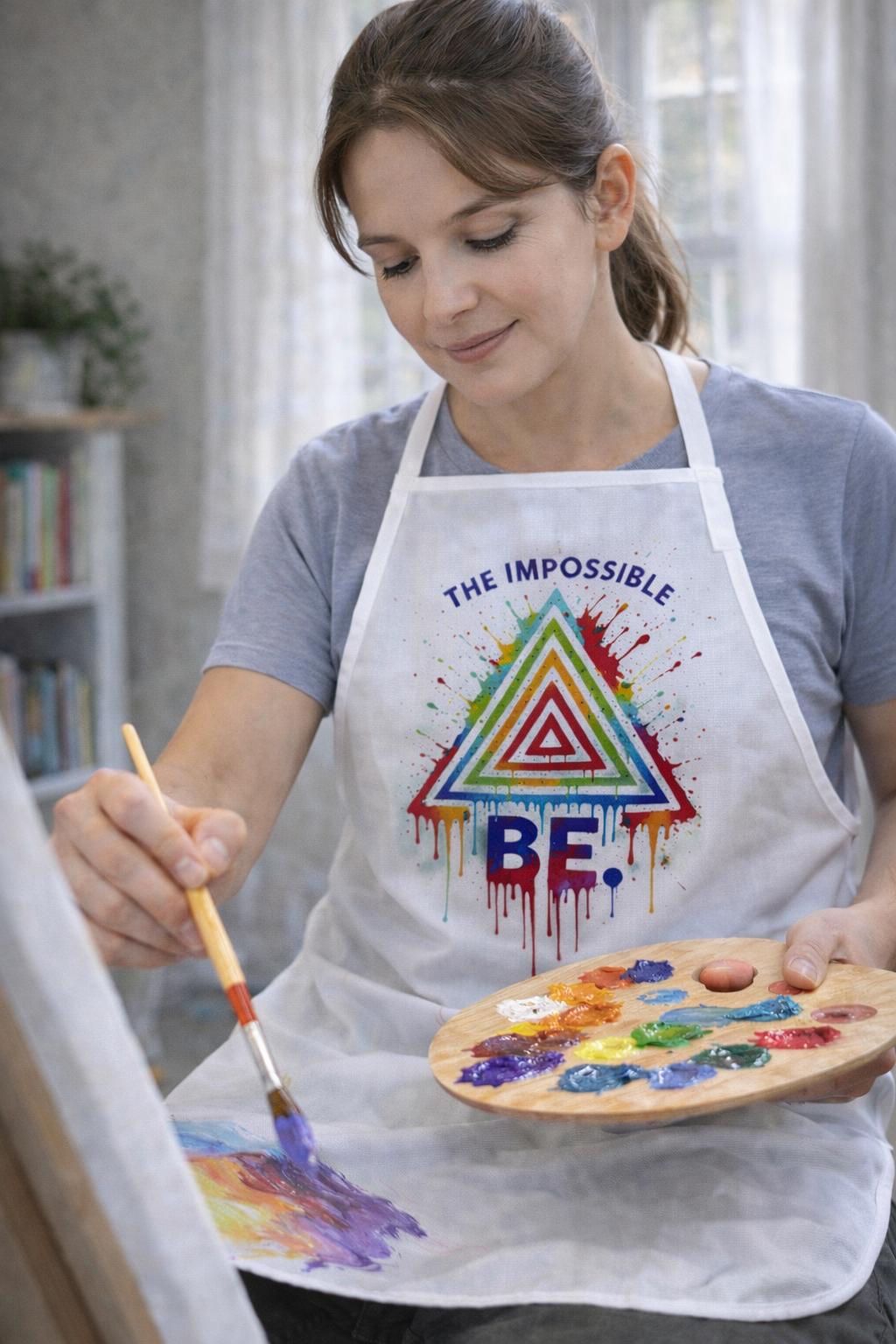 Delantal Be. logo original (SÉ LO IMPOSIBLE) Edition