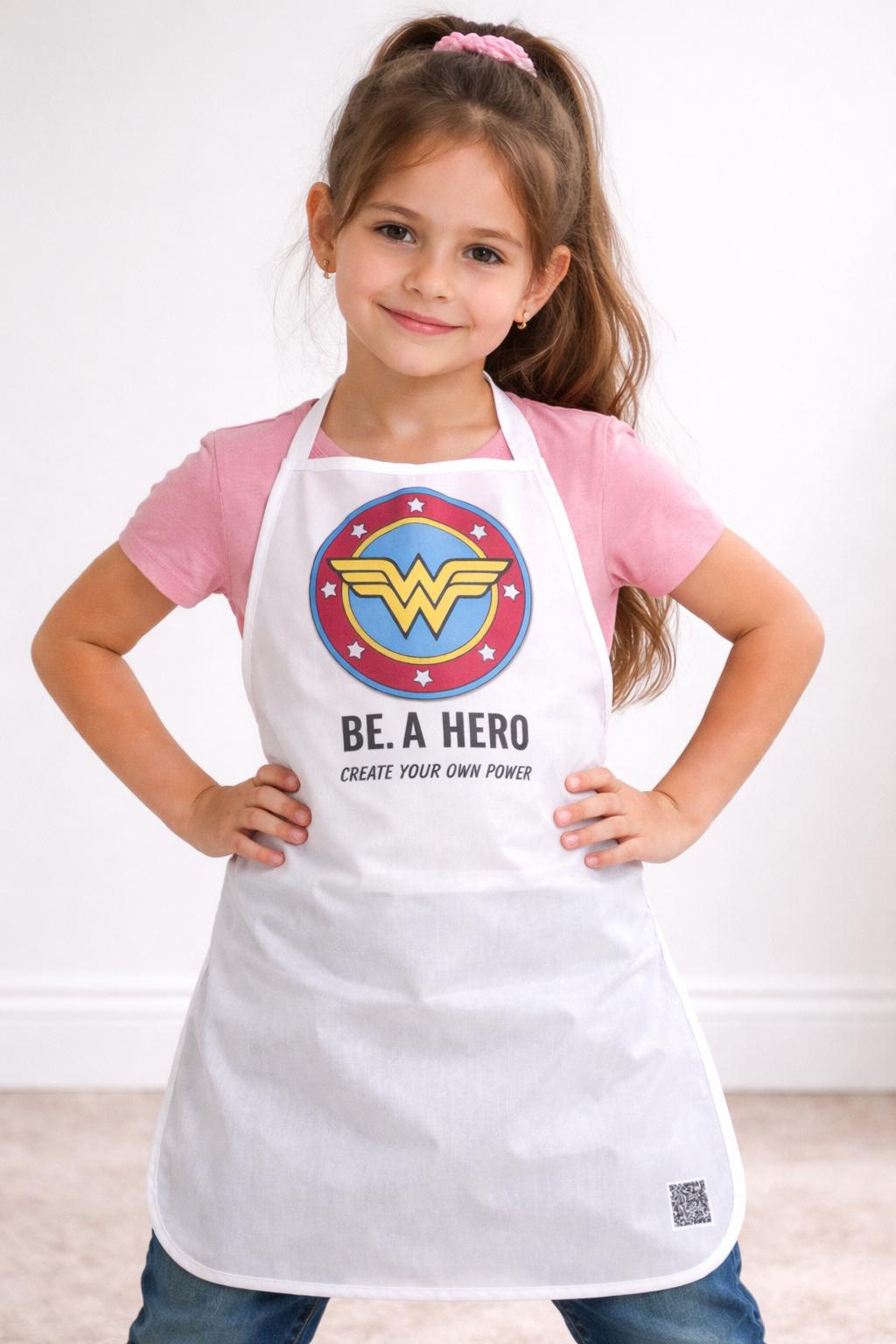 Delantal BE. ✨🦸‍♀️wonder woman edition