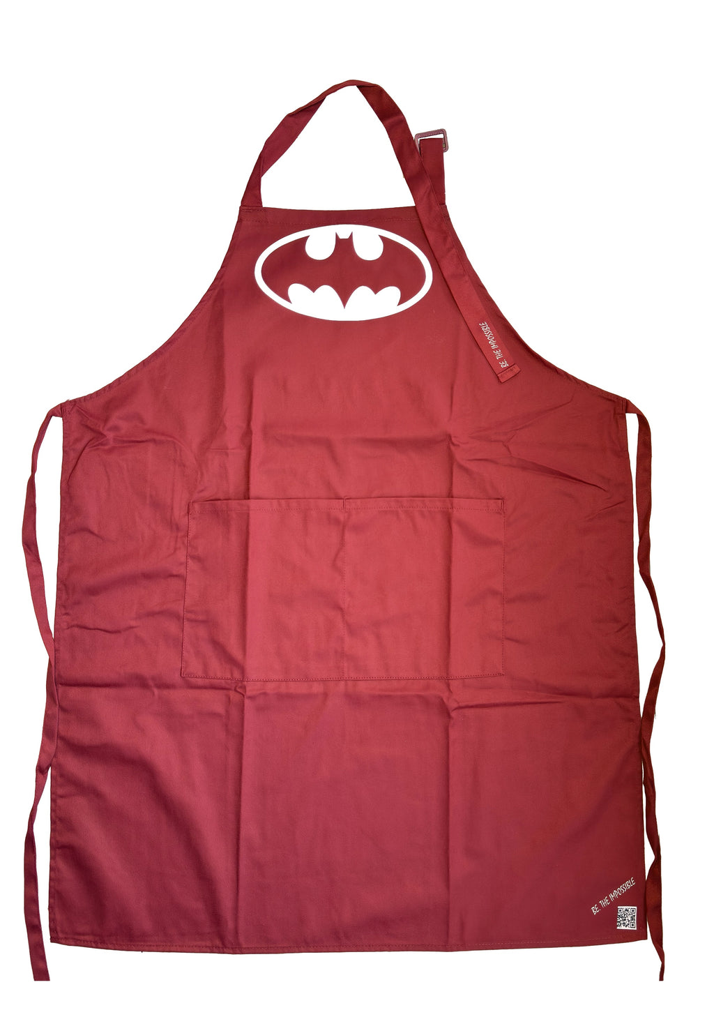 DELANTAL BOLSILLOS- BE. — Dark Kitchen Edition (Solo Logo) 🦇🌑
