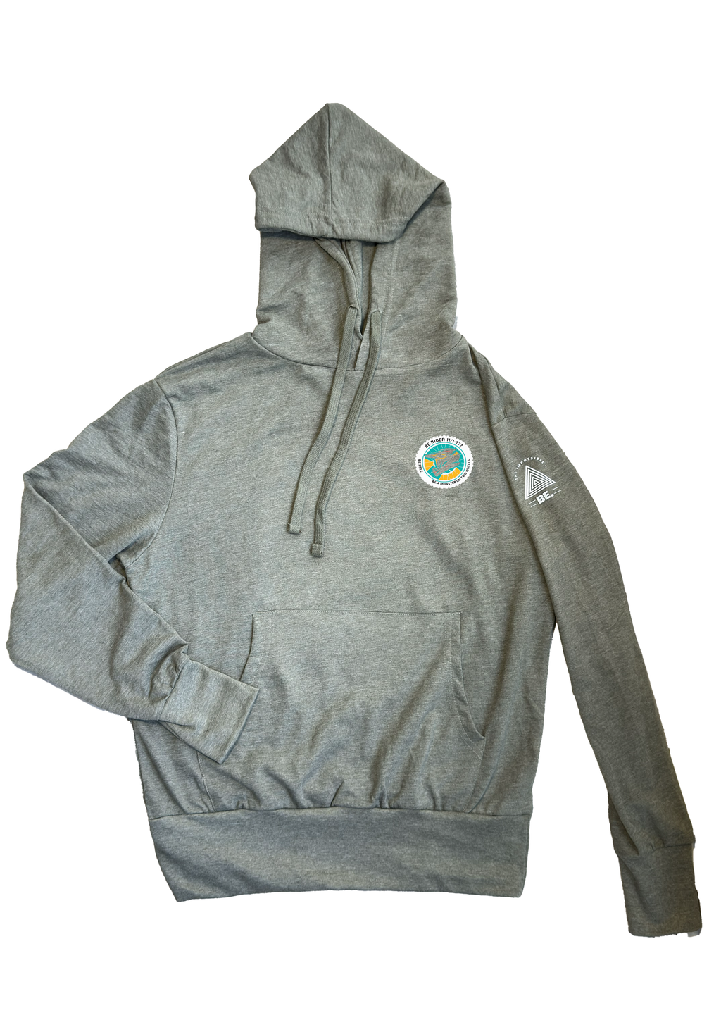 Sudadera “BE. RIDER” – Edición Libertad & Fuego Motocross 🔥🏍️