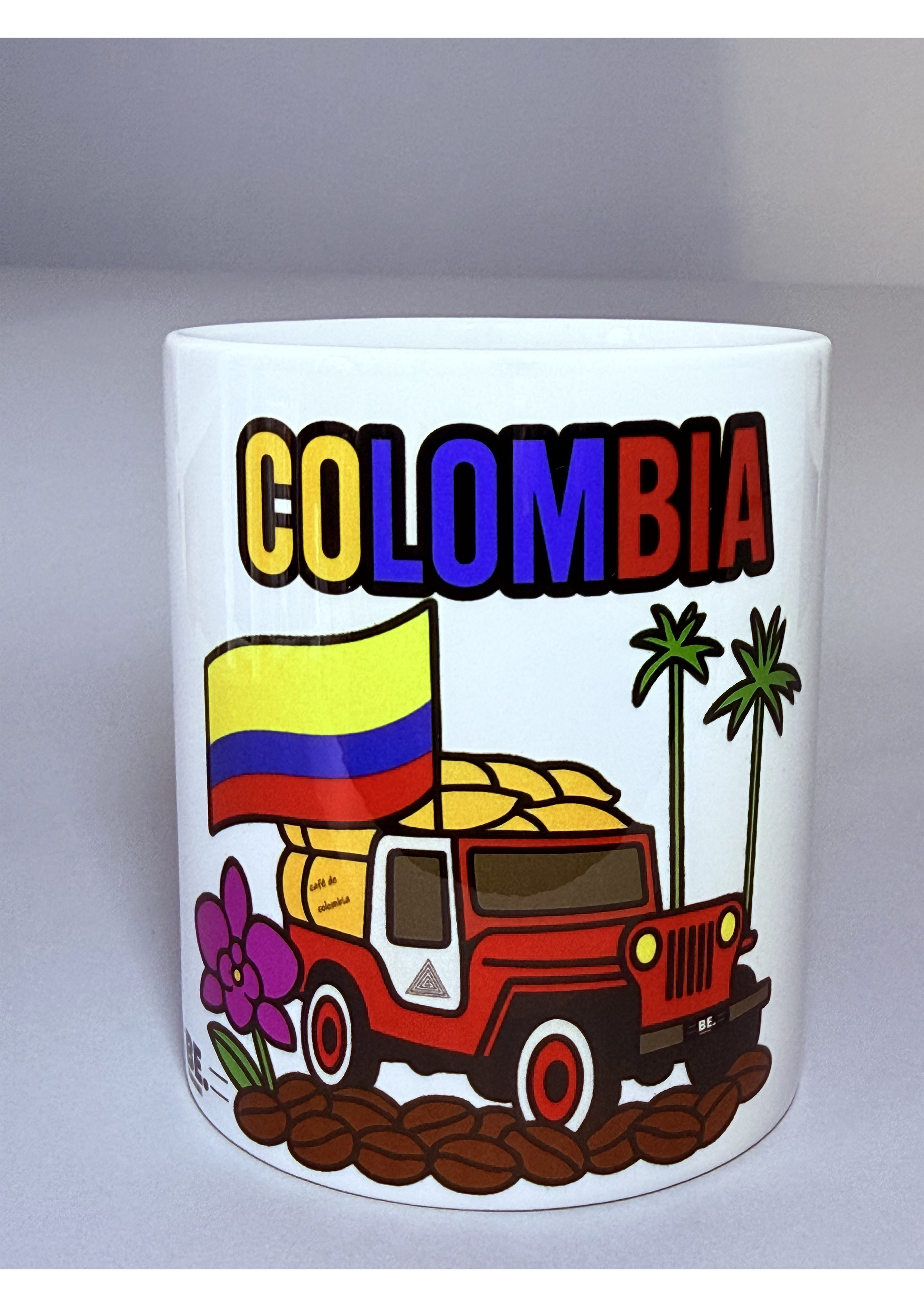 Taza “COLOMBIA Eje Cafetero” – Edición BE. THE IMPOSSIBLE