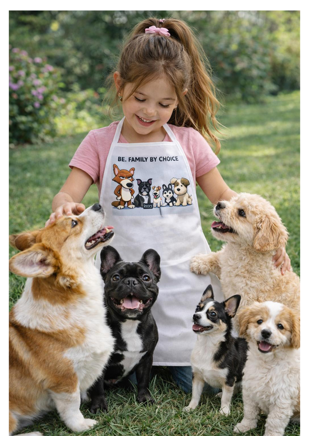 Delantal BE. 🤍🐾 Family by Choice Edition