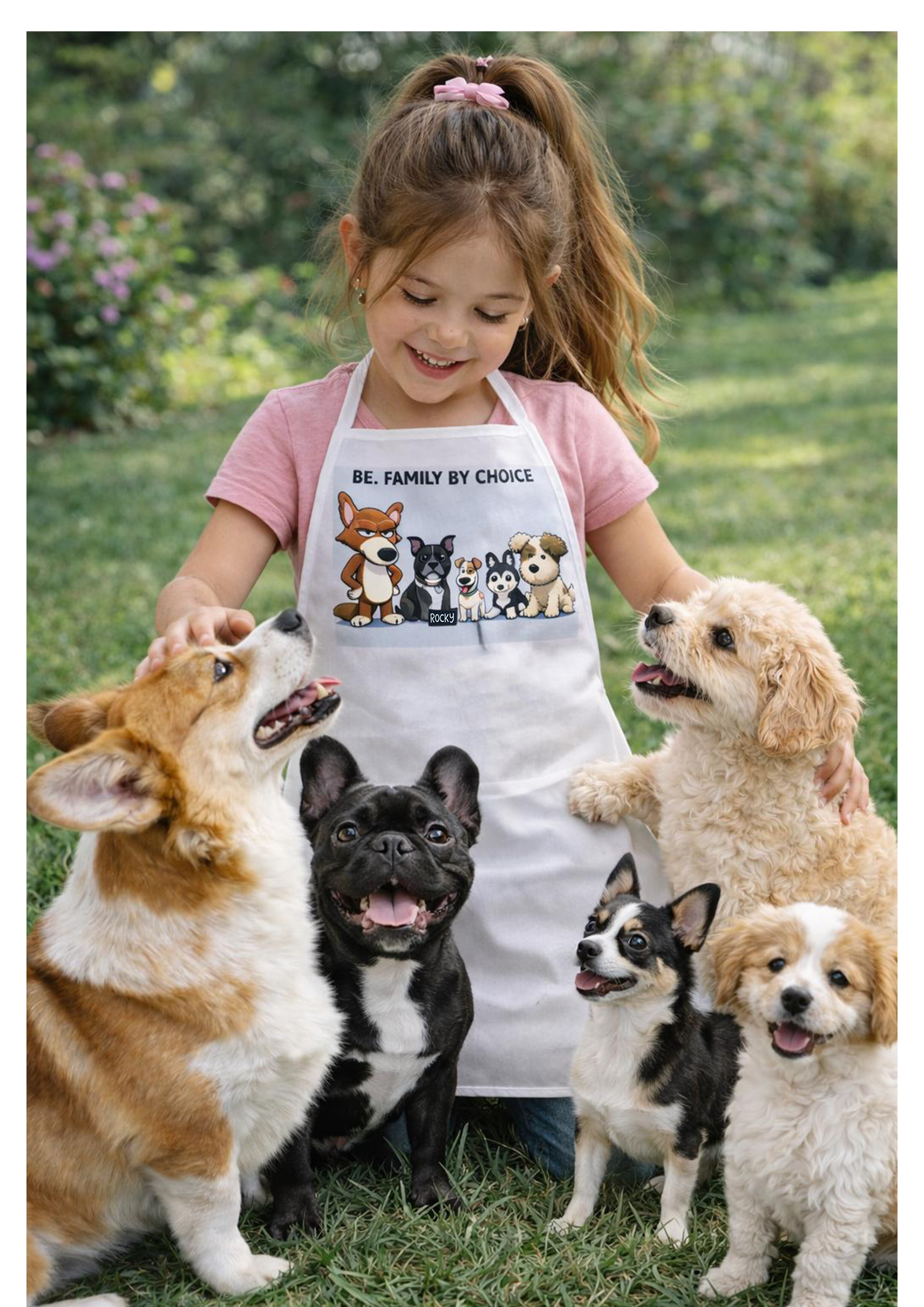 Delantal BE. 🤍🐾 Family by Choice Edition