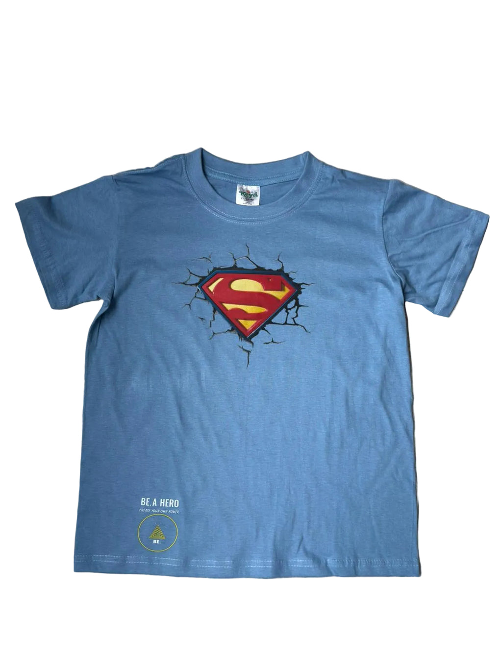CAMISETA INFANTIL BE. A HERO – SUPERMAN EDITION💙🦸‍♂️