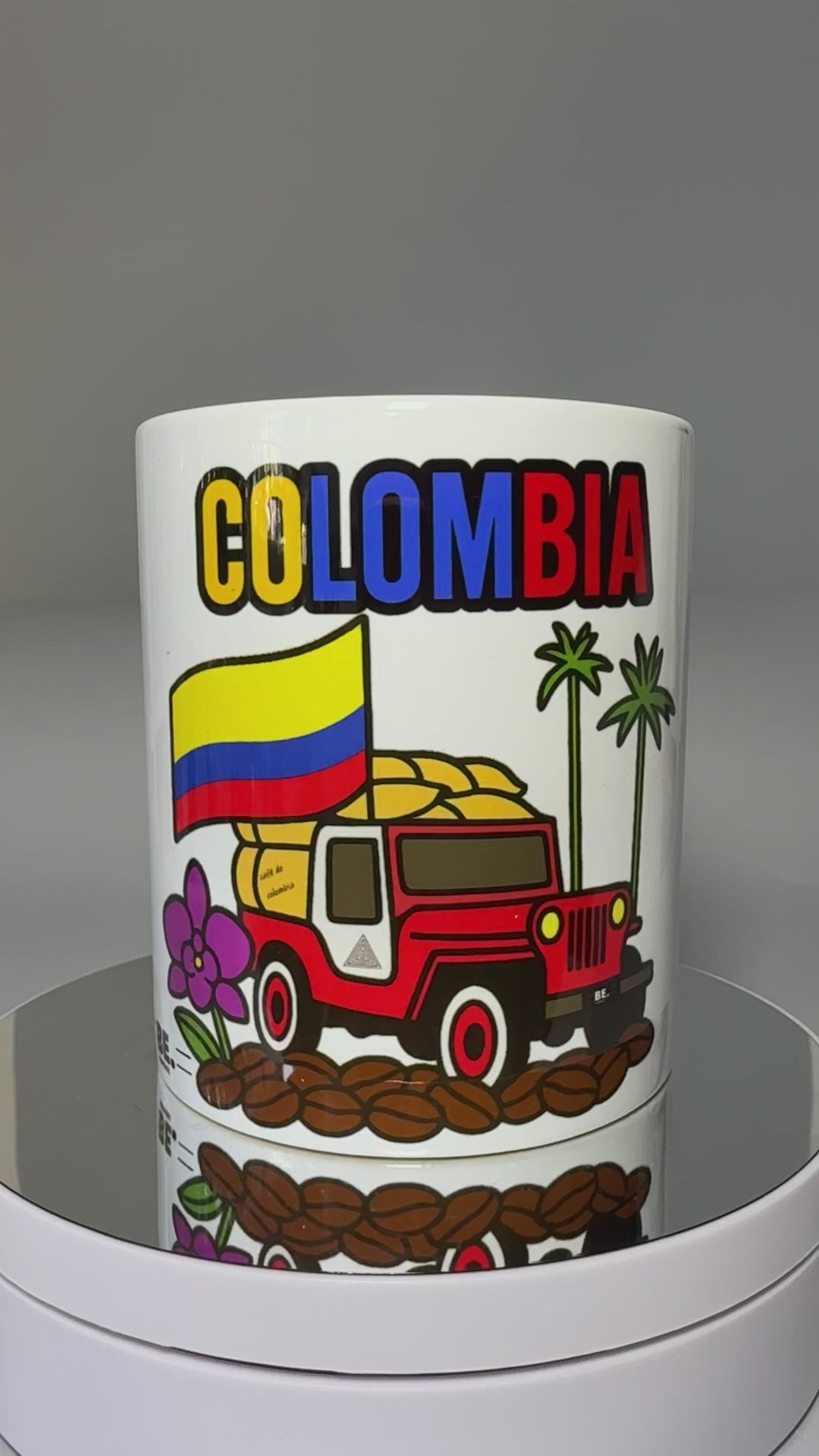 Taza “COLOMBIA Eje Cafetero” – Edición BE. THE IMPOSSIBLE
