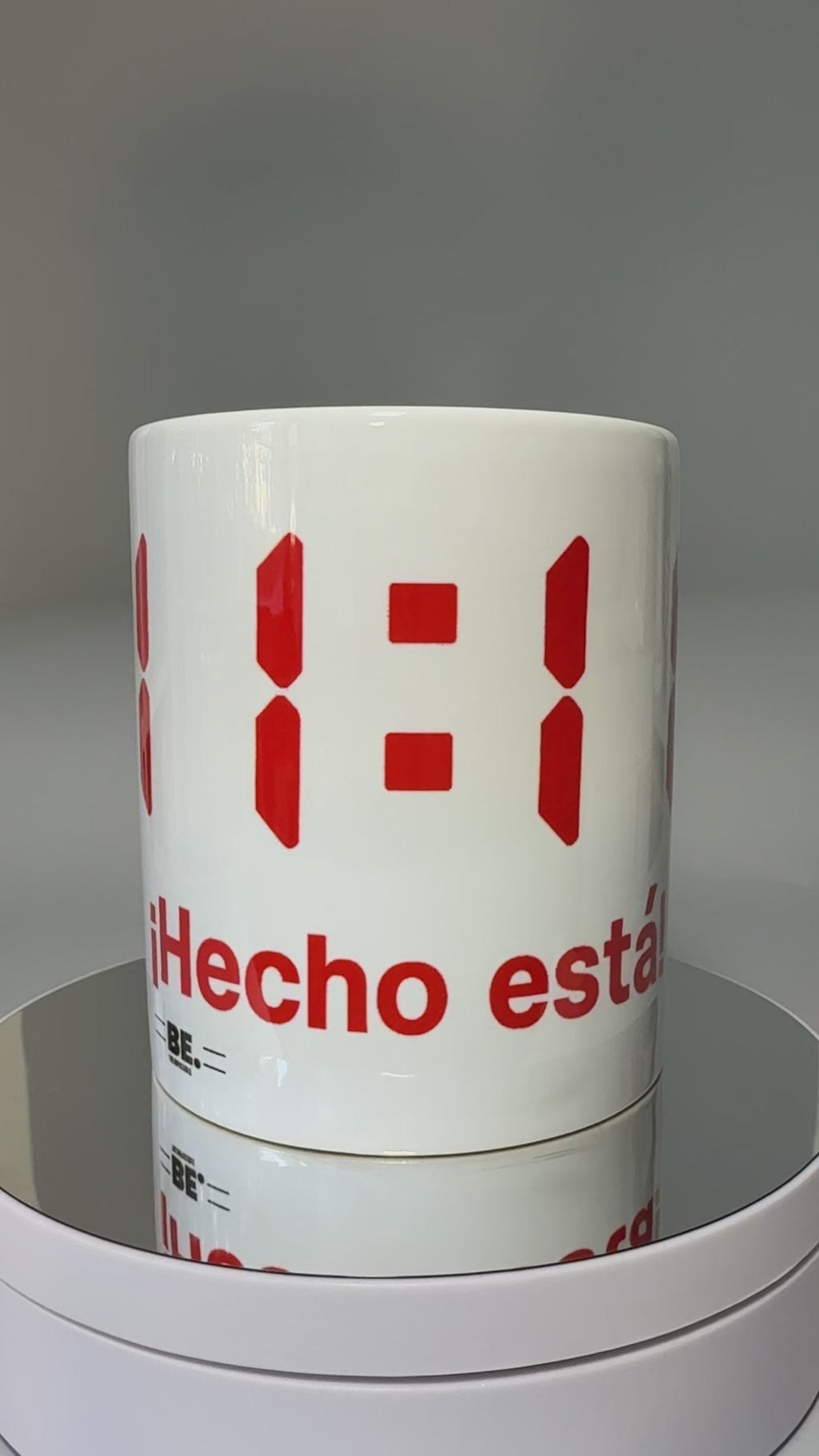 Taza “11:11 – ¡Hecho está!” edición BE. THE IMPOSSIBLE