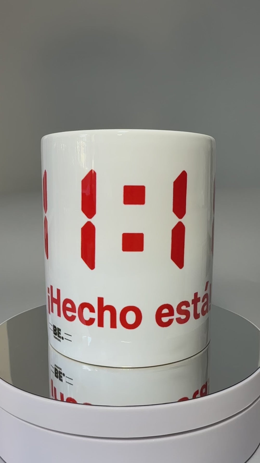Taza “11:11 – ¡Hecho está!” edición BE. THE IMPOSSIBLE